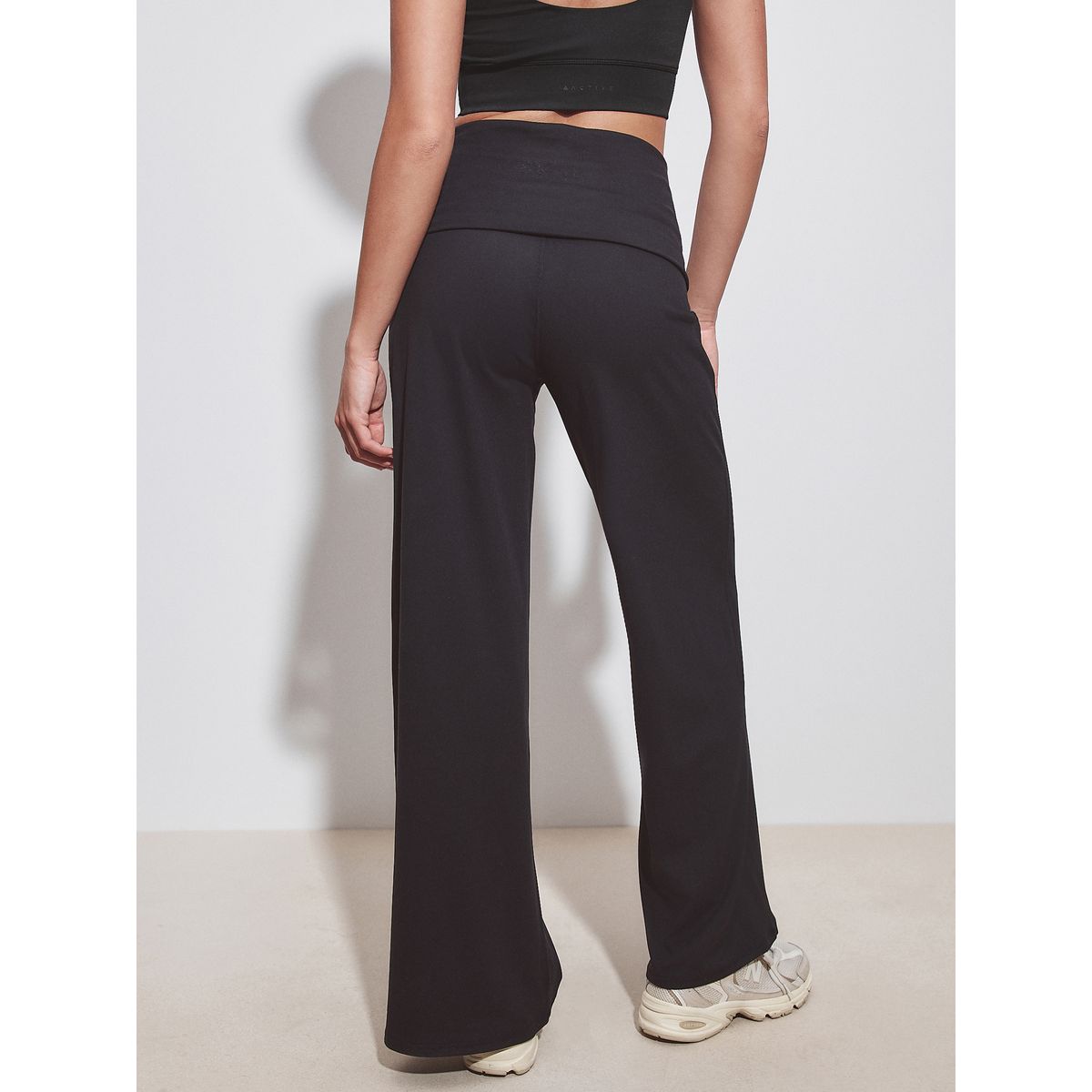 Legging de sport large active balance noir, NEXT
