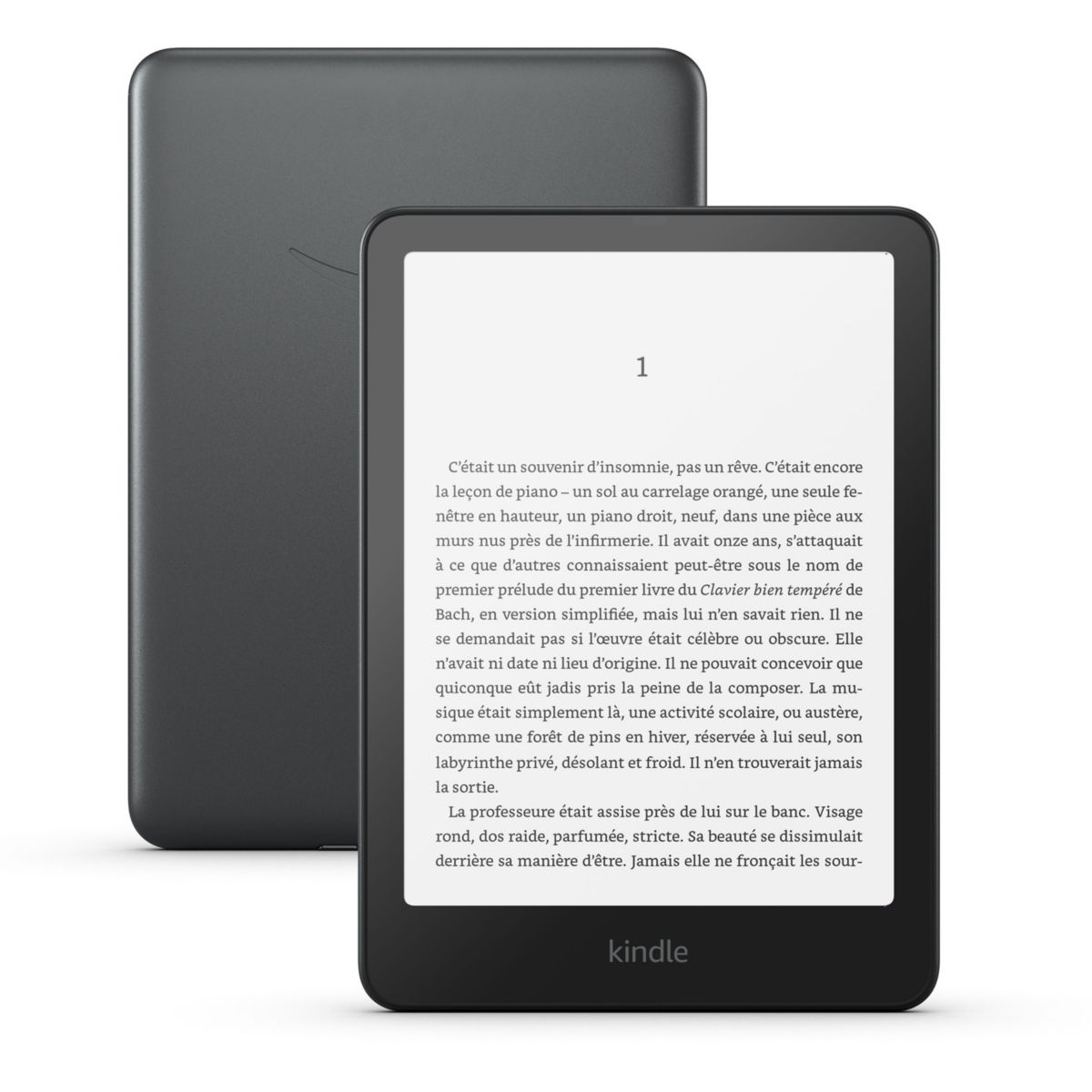 Liseuse eBook Kindle Paperwhite SE 32Go Noir Métallisé couleur unique, AMAZON
