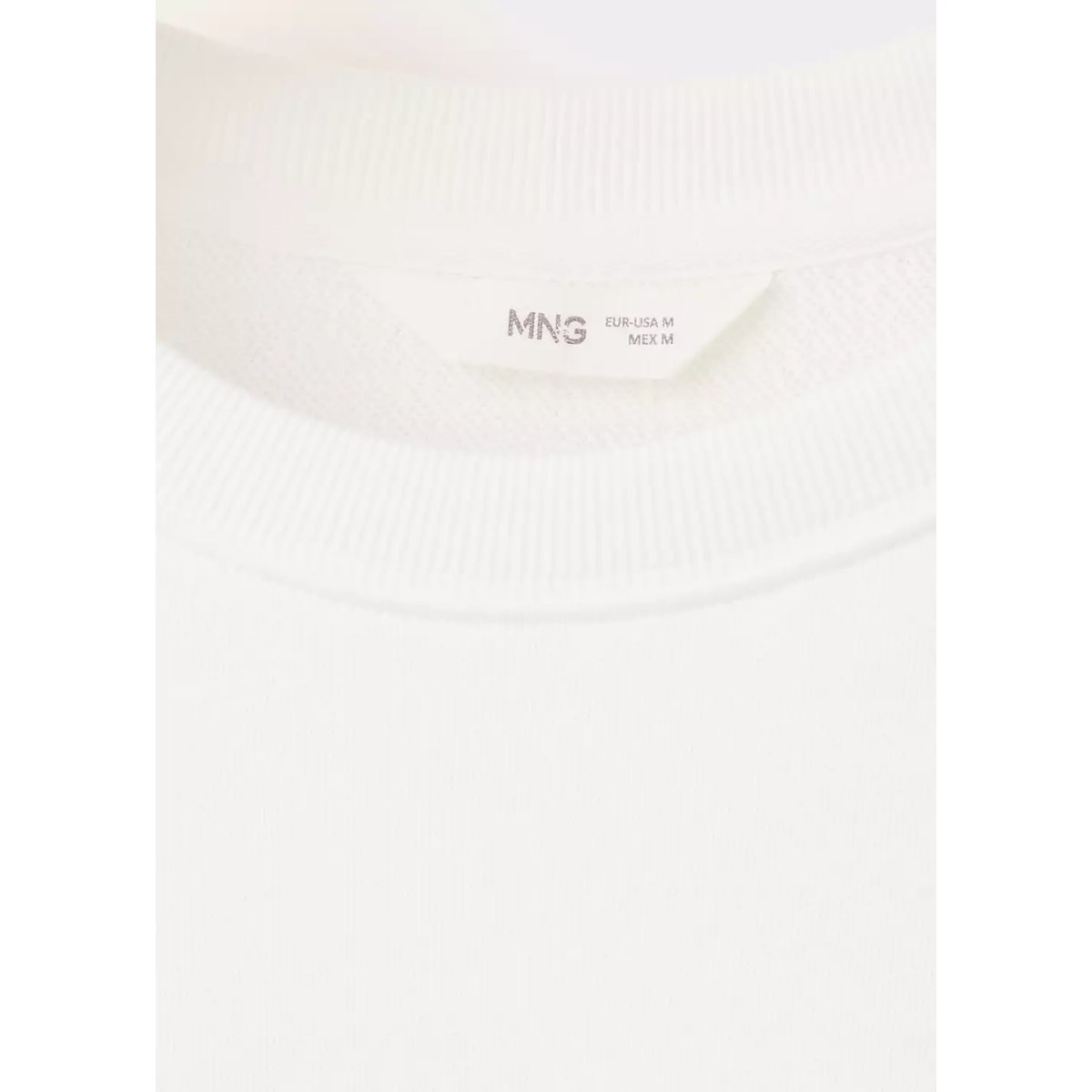 Sweater coton blanc cassé, MANGO TEEN