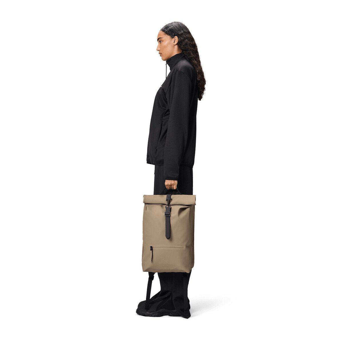 Sac à dos unisexe, ROLLTOP RUCKSACK beige, RAINS