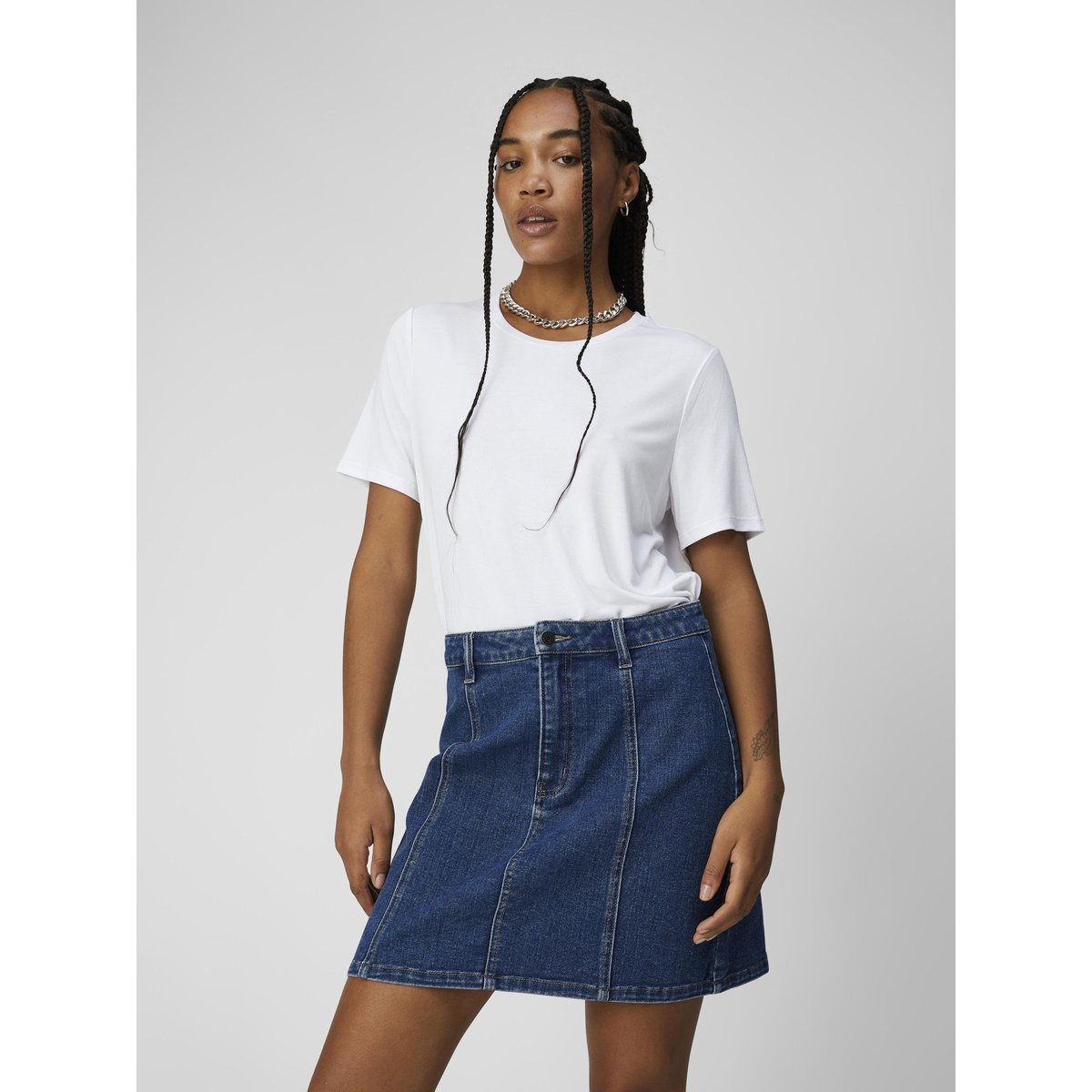 T-Shirt OBJANNIE white, OBJECT