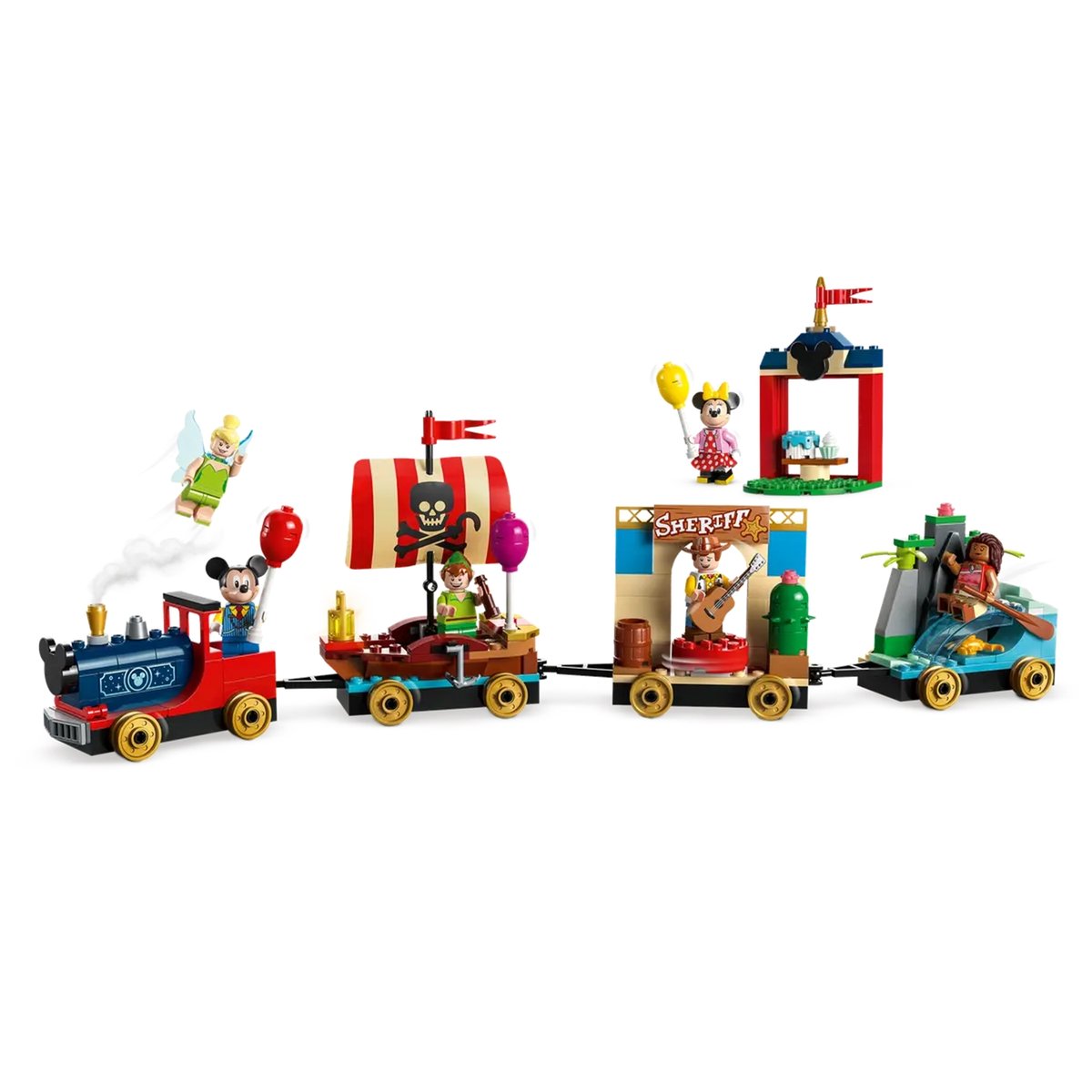 Disney Le train en fête Disney multicolore, LEGO
