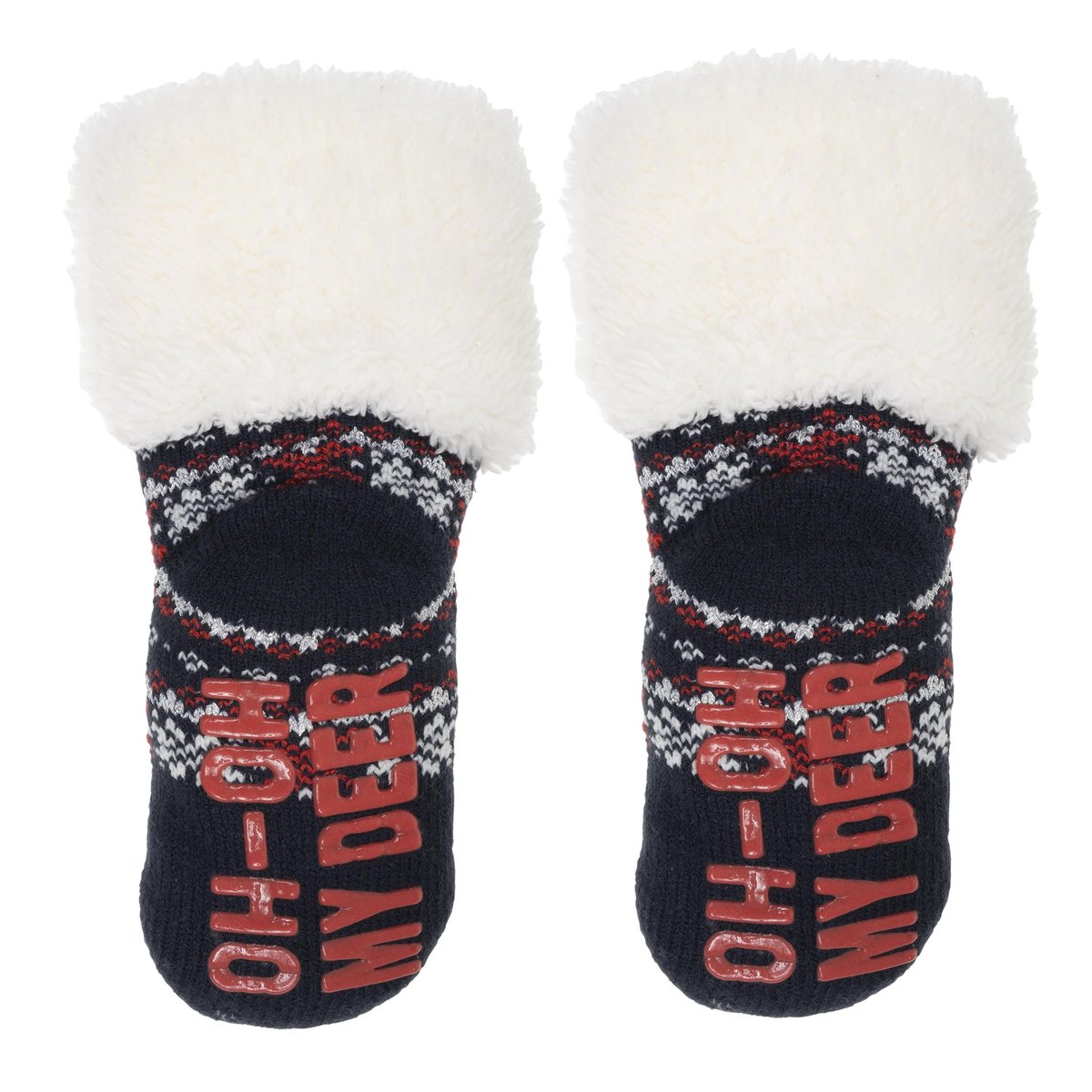 Chaussettes anti-dérapantes multicolor, ISOTONER