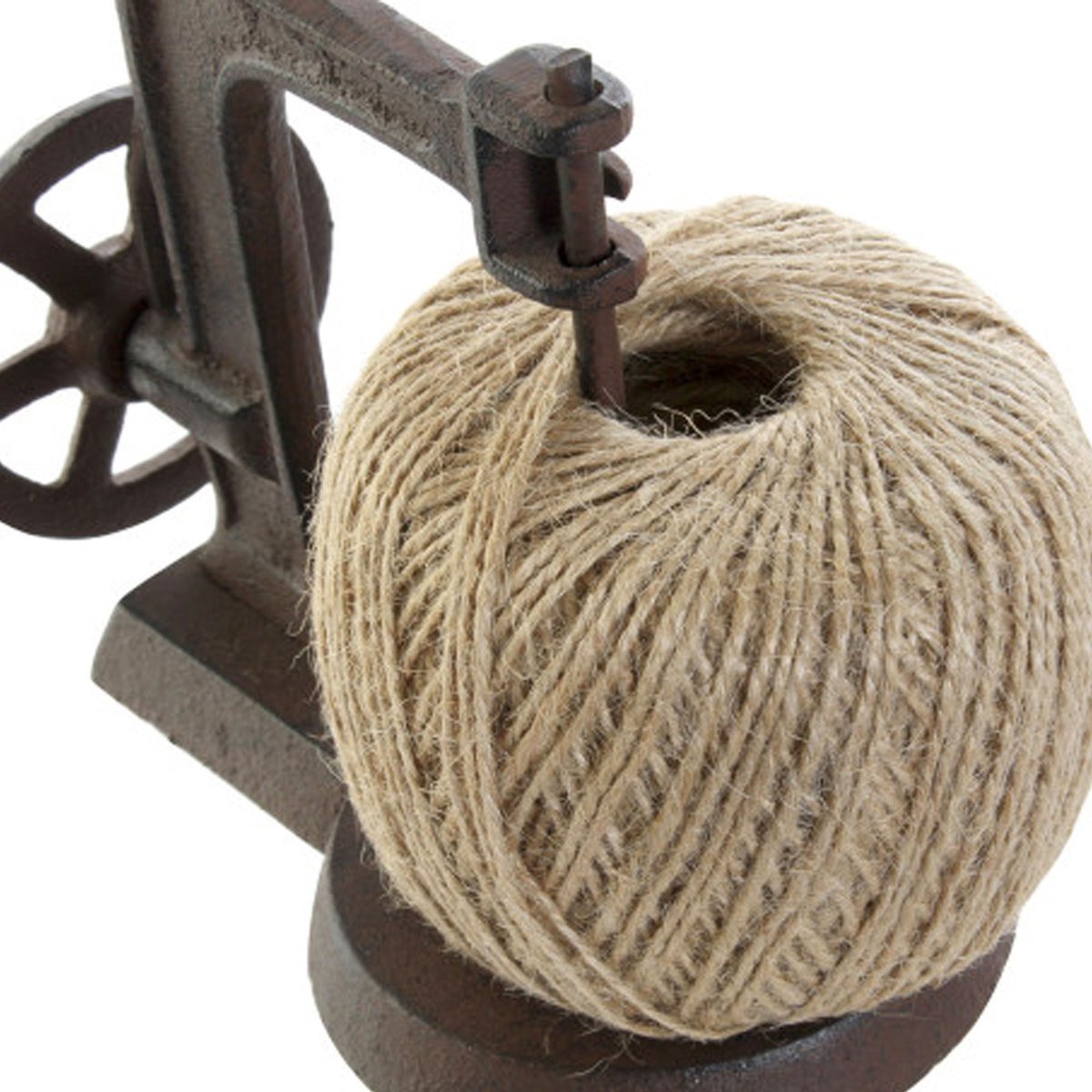 Distributeur de corde en fonte 17x10x15cm marron, WADIGA