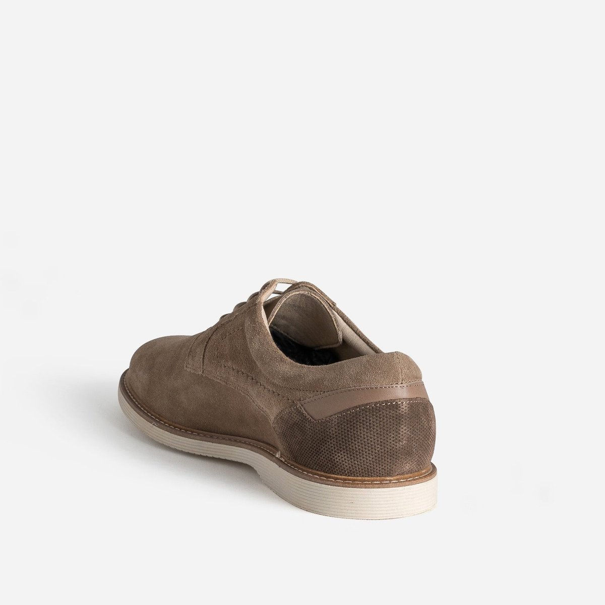 Derby en cuir FILIPE taupe, ERAM