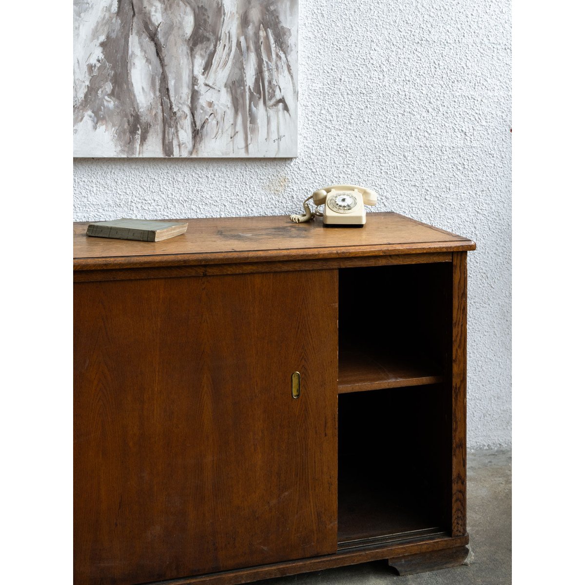 Buffet industriel Gilbert N°74 - Bon état bois fonce, DEBONGOUT