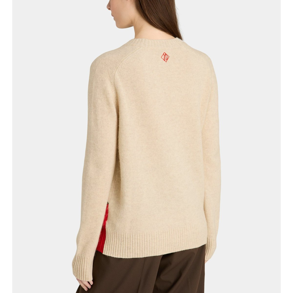 Pull de noël en laine écru, GALERIES LAFAYETTE