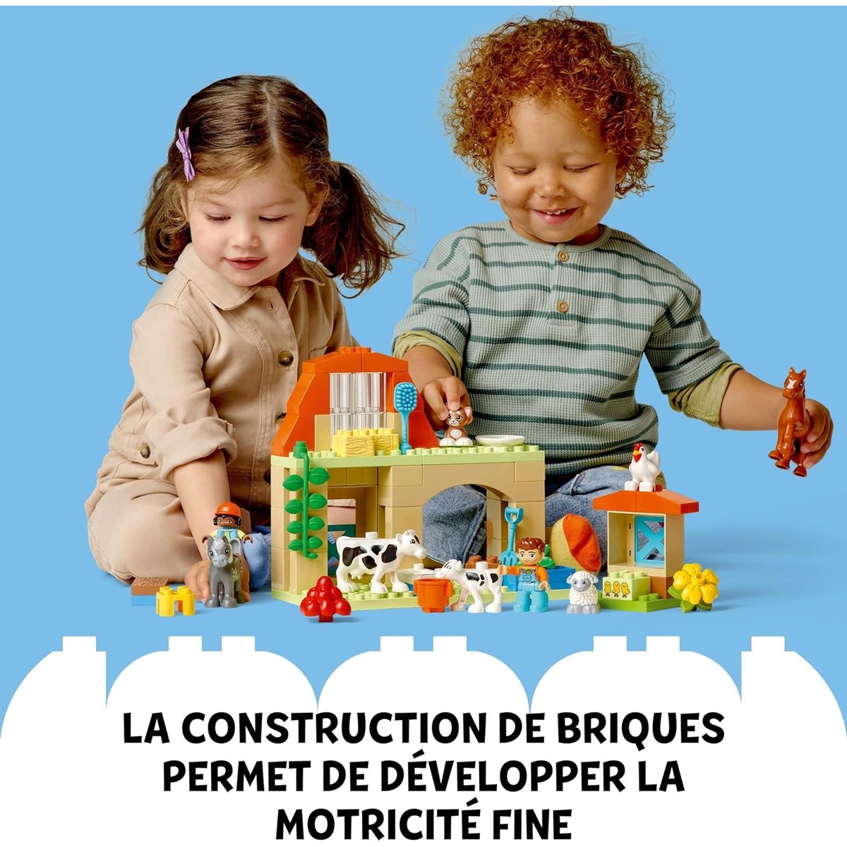 LEGO DUPLO - Prendre soin des animaux de la ferme - 10416 multicolore, LEGO