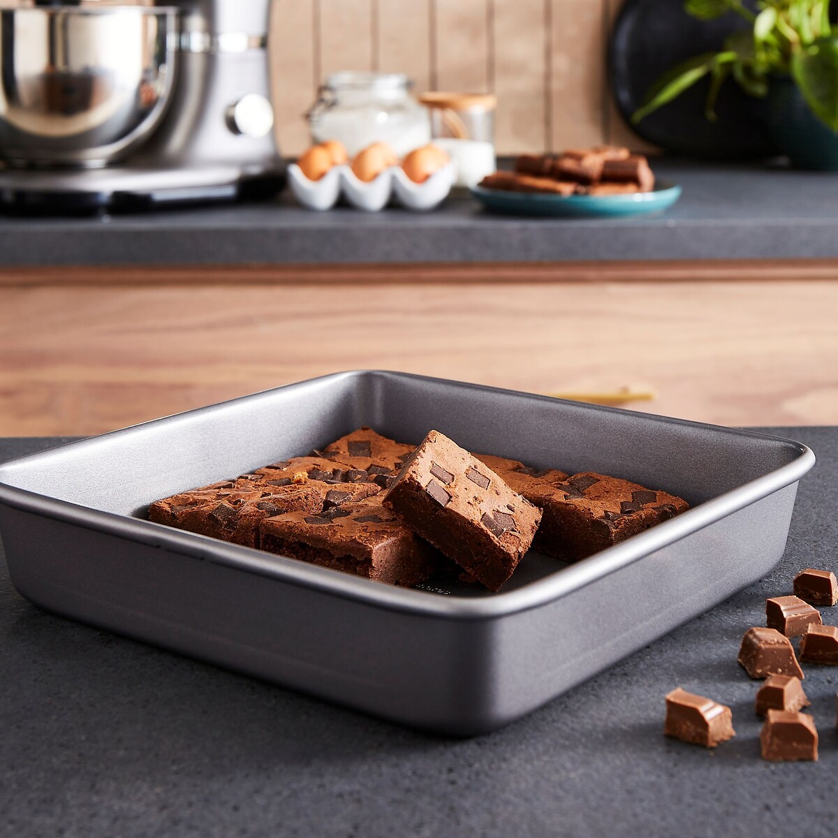 3-Piece Muffin & Cake Tin Set grey, MORPHY RICHARDS