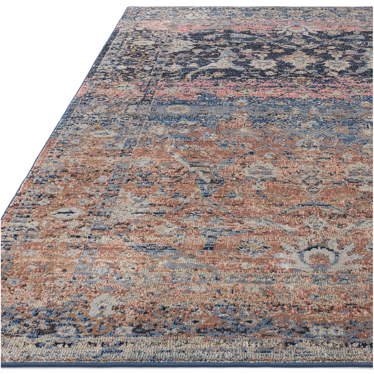 Vintage Ombre Persian Style Rug blue, ÉDITÉ