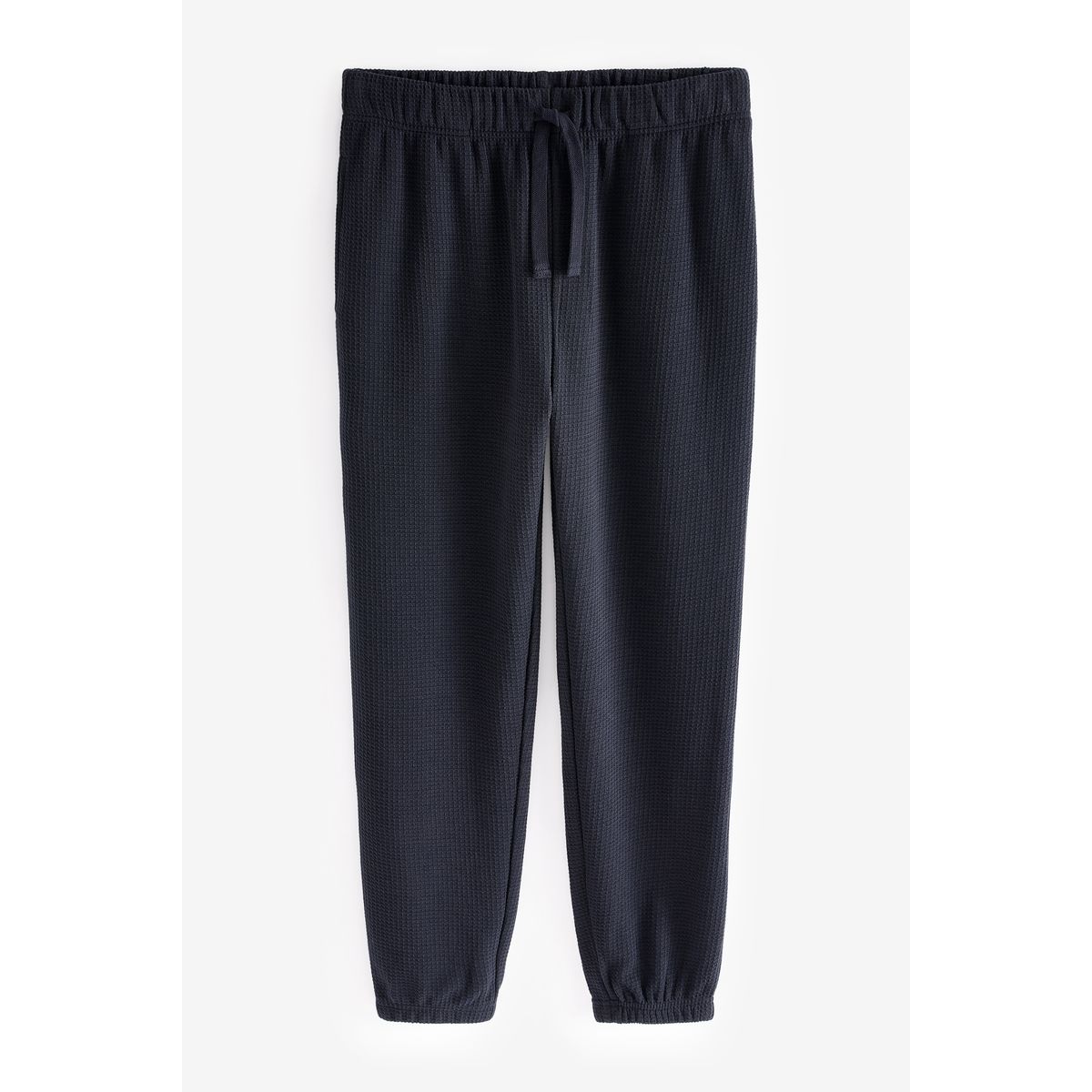 Bas de pyjama gaufré bleu marine, NEXT