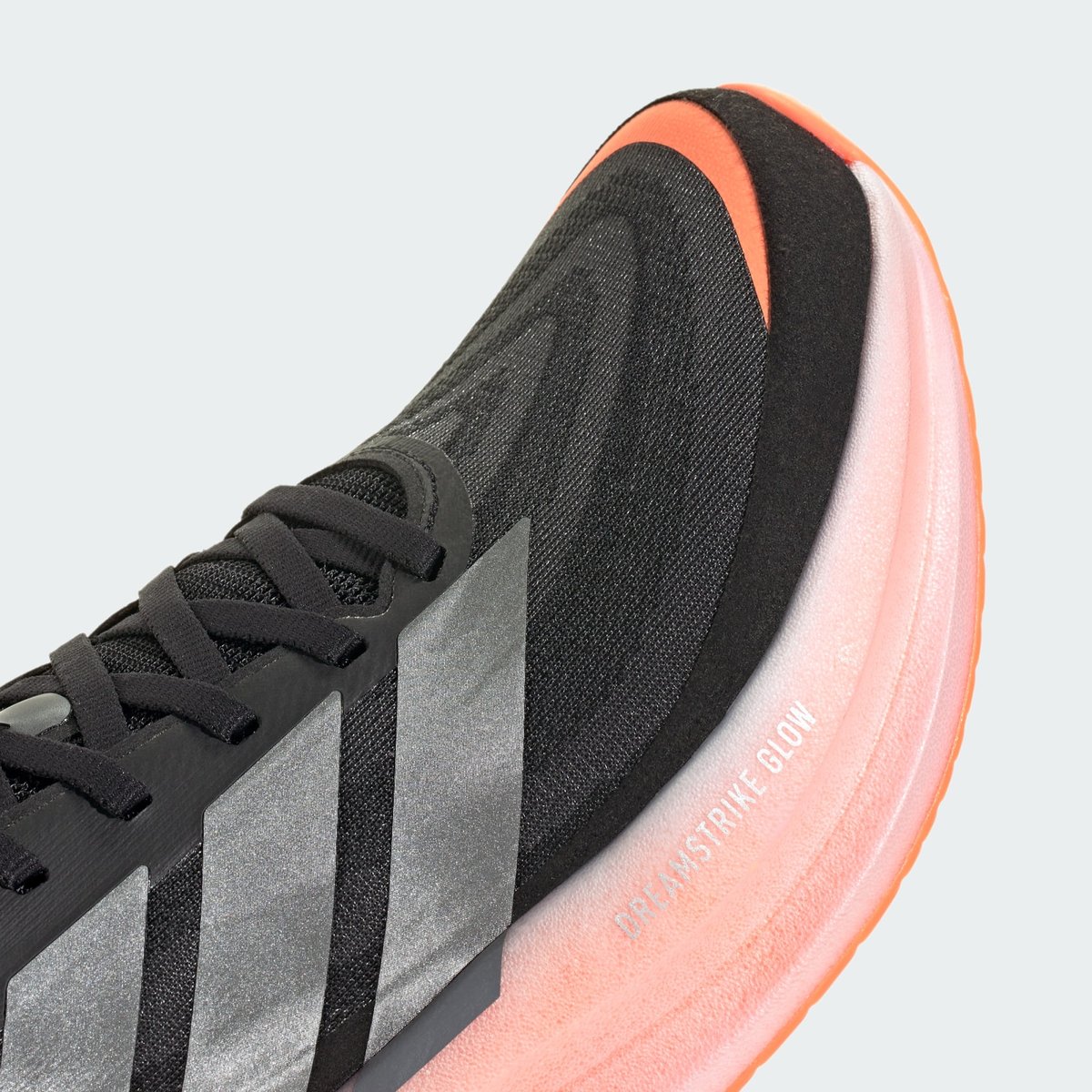 Baskets en polyester SUPERNOVA GLIDE core black / iron metallic / lucid orange, adidas Performance