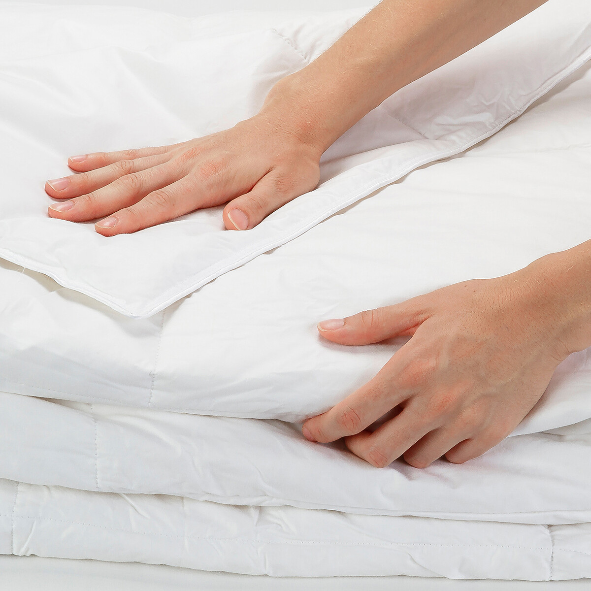 Edredão nórdico 92% penugem ganso inverno, Pikolin Home branco, PIKOLIN