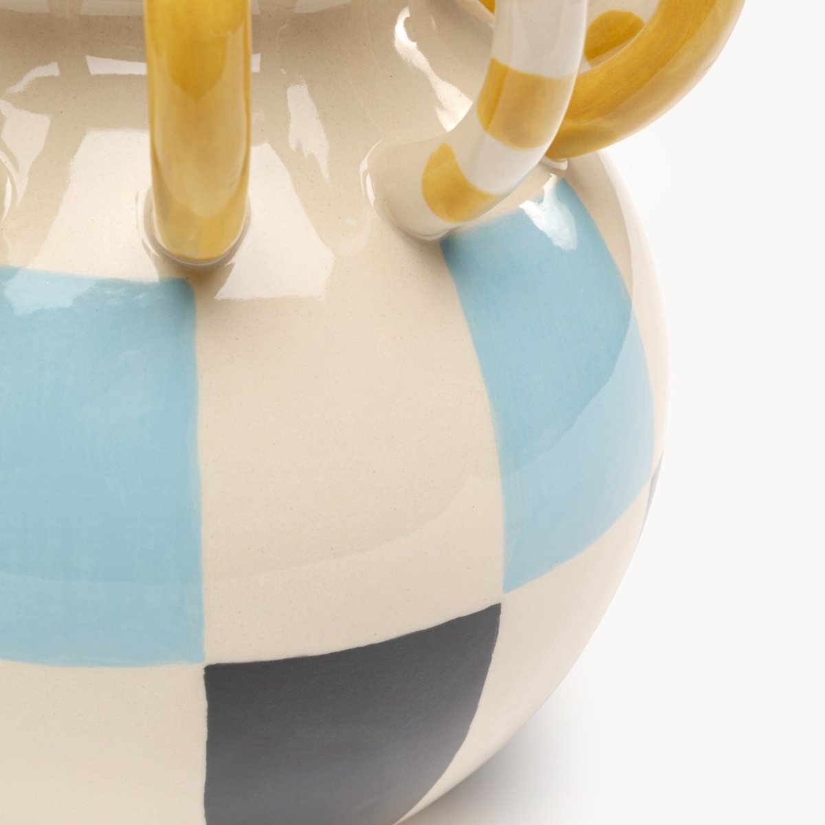 Vase en porcelaine, HARLEQUIN multicolore, KARE DESIGN