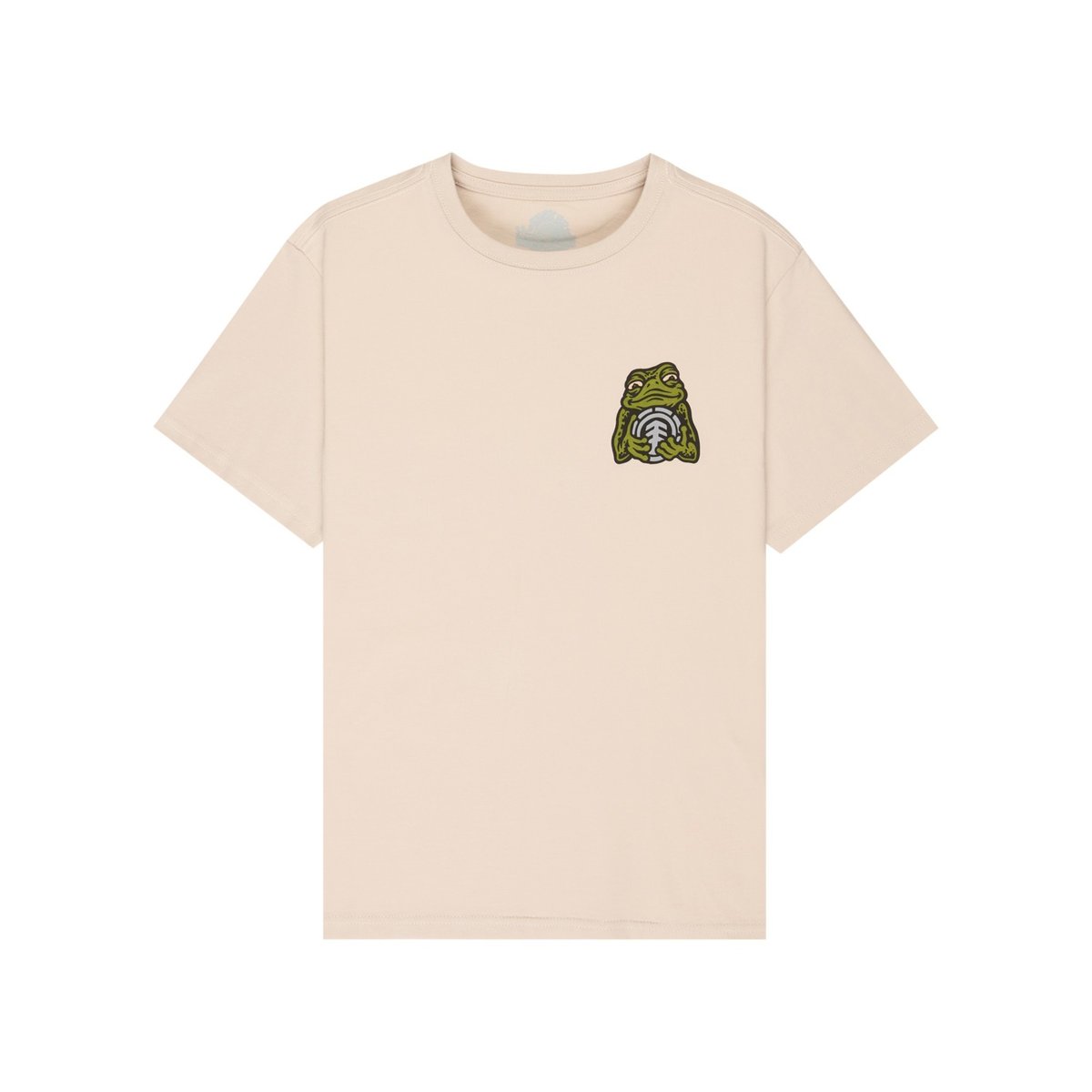 T-Shirt à manches courtes TIMBER THE FROG beige oat milk, ELEMENT