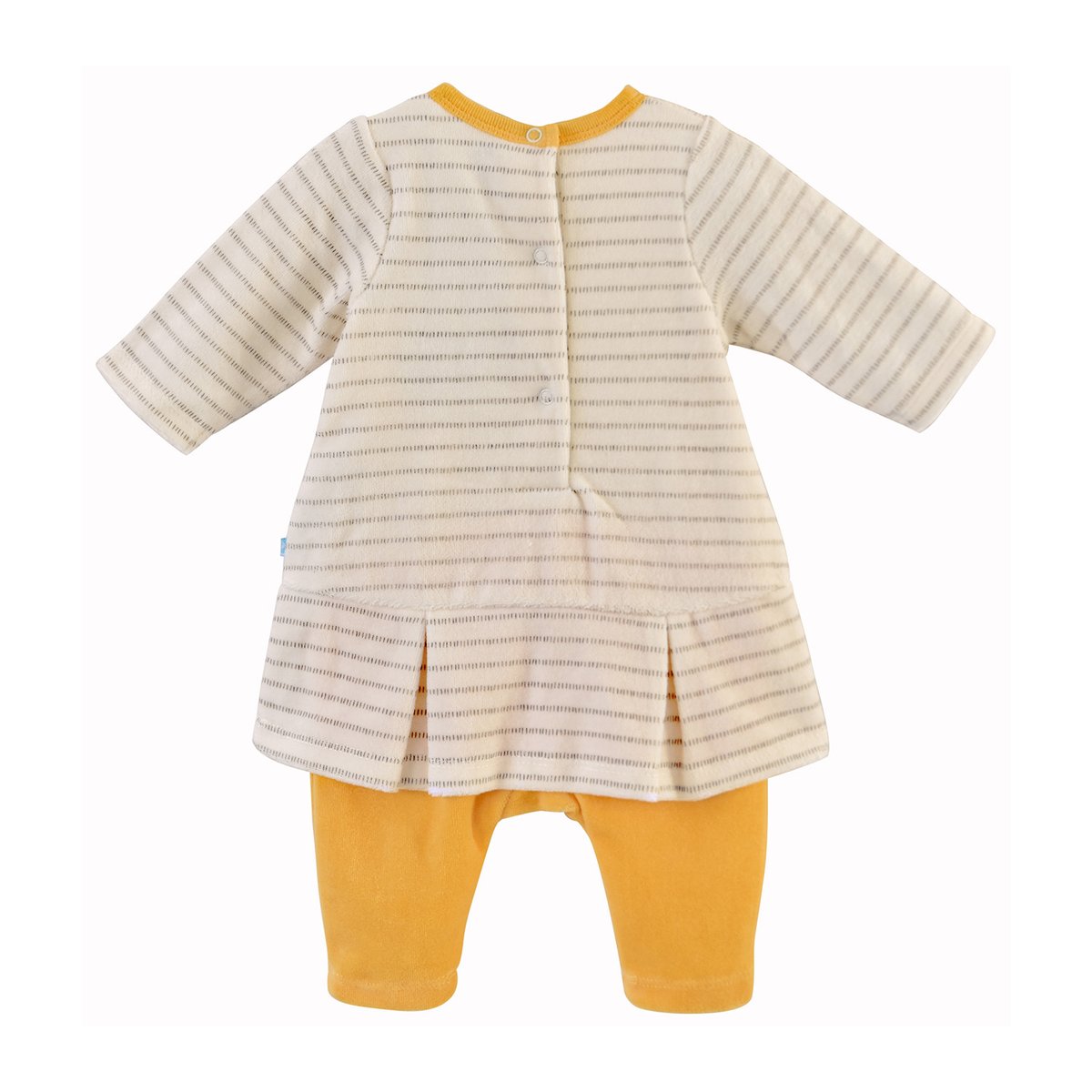 Combirobe coton bio dory beige, SUCRE D'ORGE