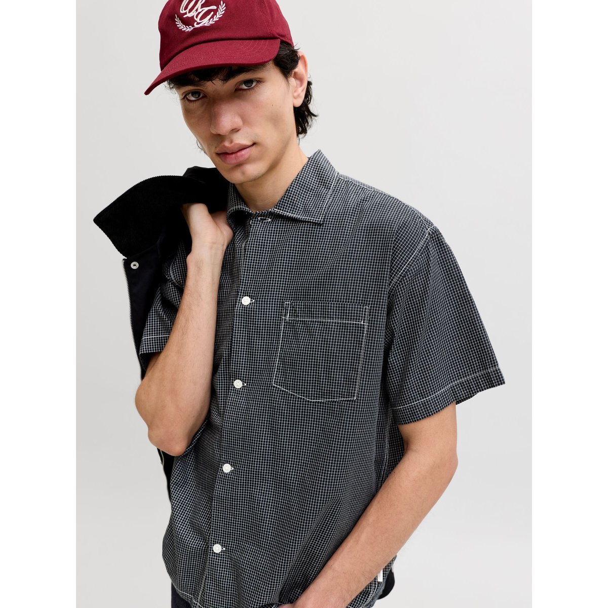 Chemise black 1, JACK & JONES