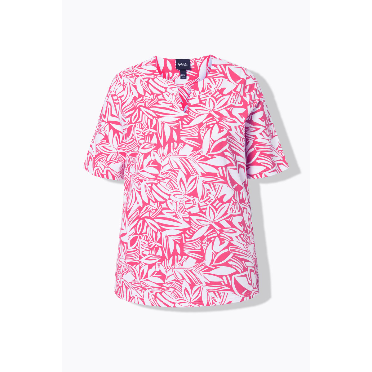 T-shirt rose vif, ULLA POPKEN