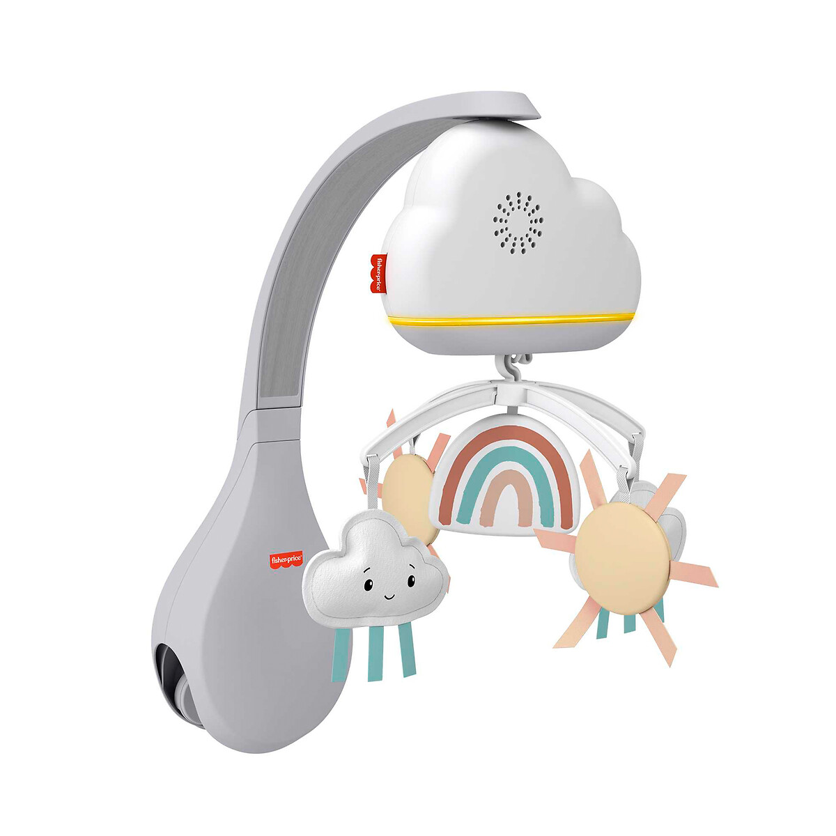 Fisher- price - mobile motif arc-en-ciel 2 en 1 - mobile / veilleuse bébé - dès la naissance multicolore, FISHER PRICE