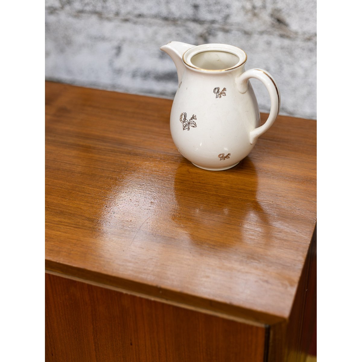 Petite enfilade scandinave Margaret N°789 - Bon état bois foncé, DEBONGOUT