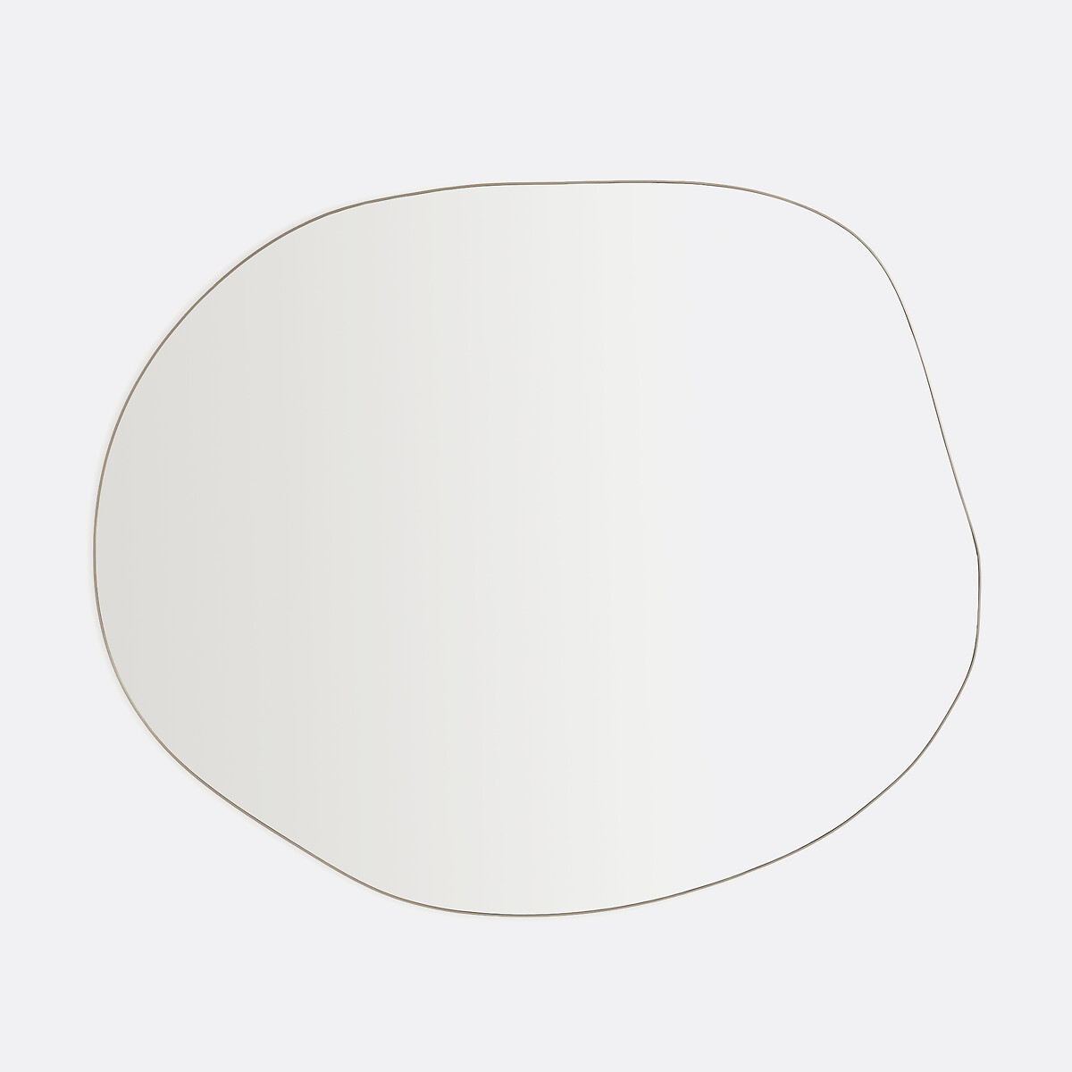 Miroir forme organique 120x100 cm, Ornica laiton, LA REDOUTE INTERIEURS