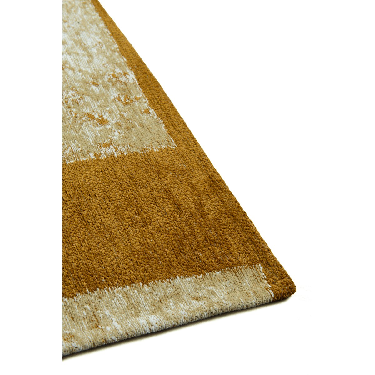 Tapis intérieur/extérieur moderne tissé plat SPRING marron, NOVATREND