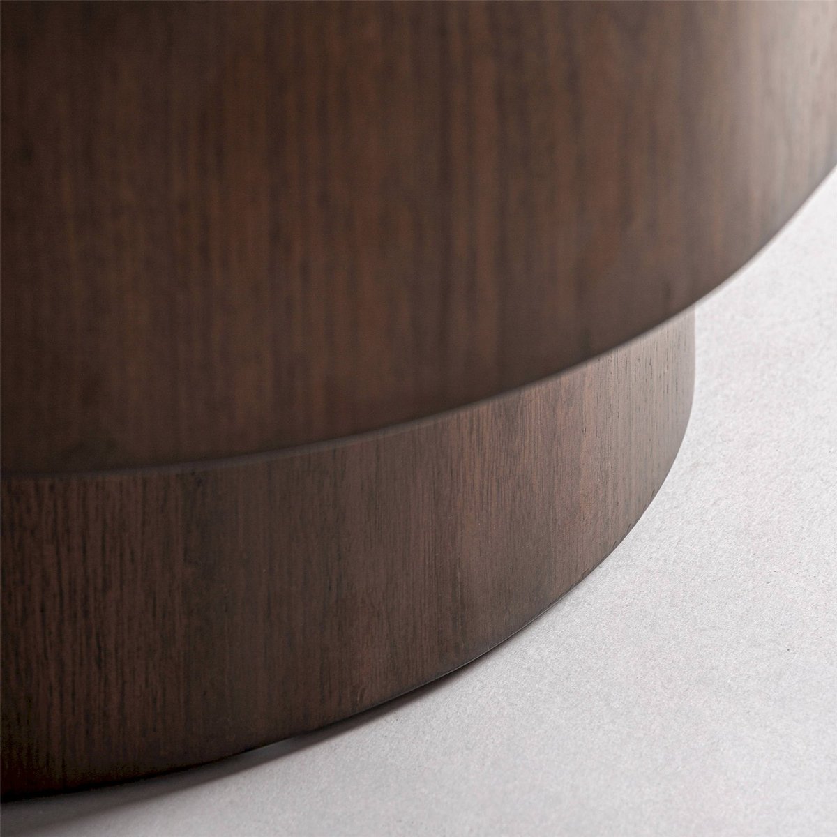 Table basse S.NEUFS marron bois et blanc marbré, RECOLLECTION