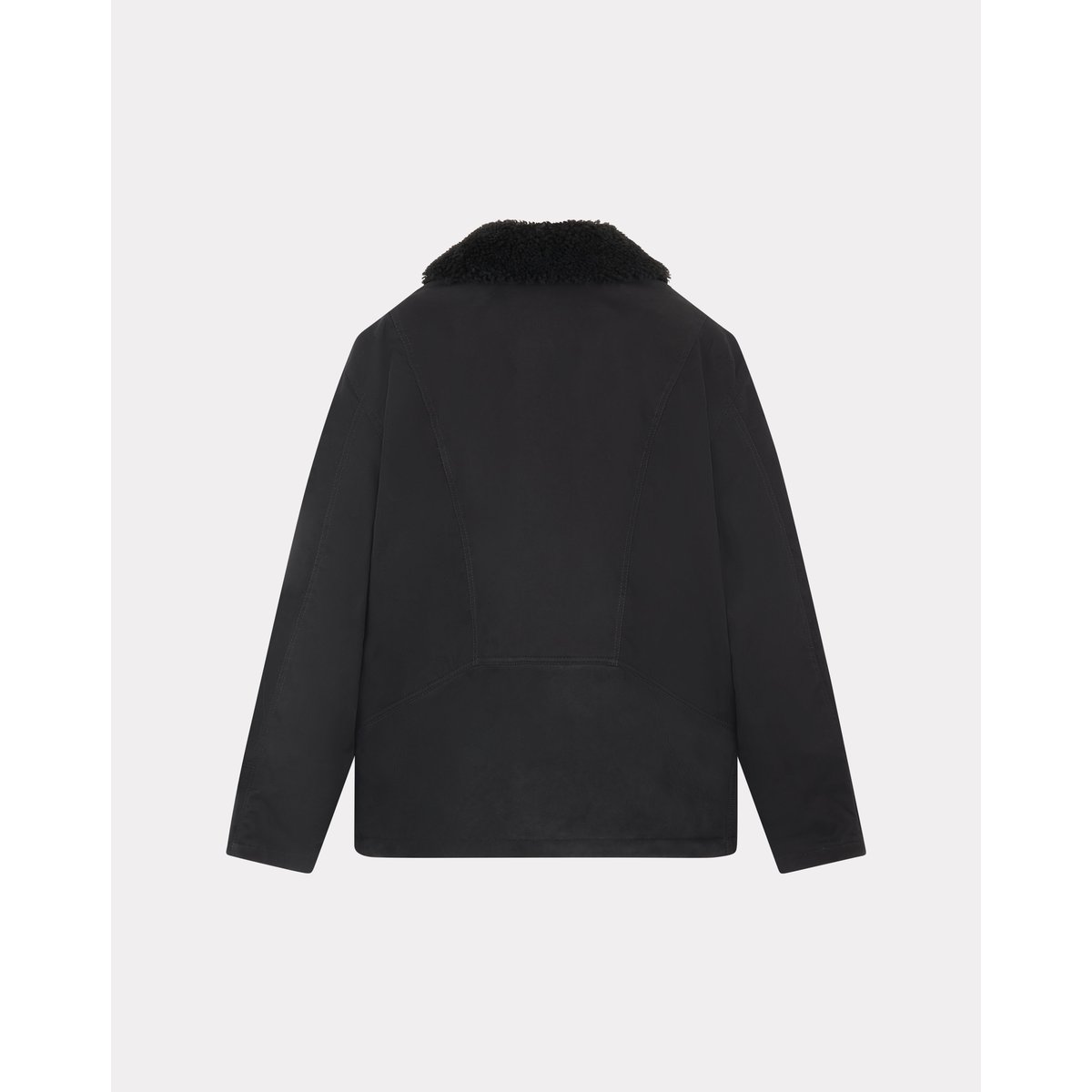 Manteau en coton CAMERAMAN noir, CHEVIGNON