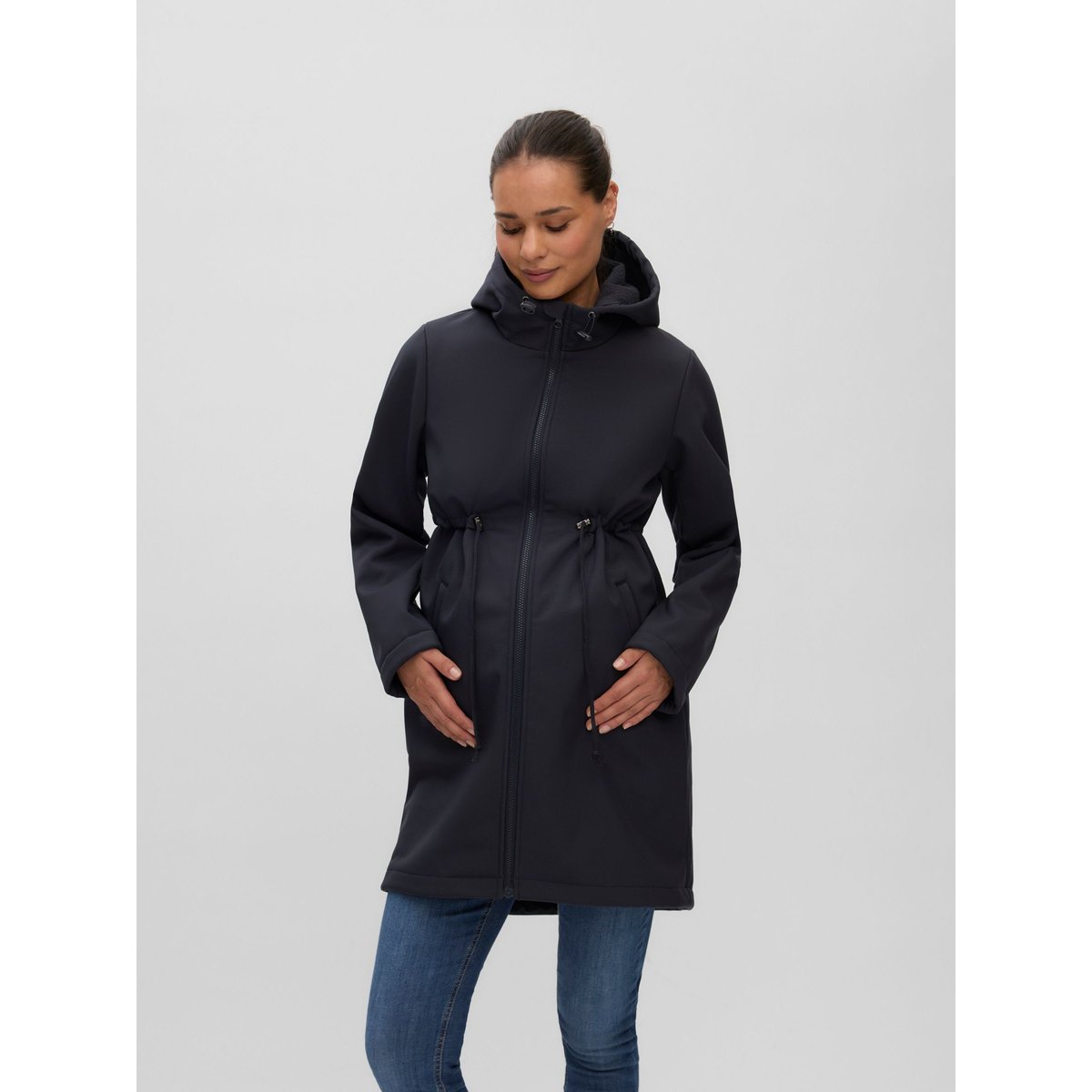 Veste dark navy 1, MAMA LICIOUS