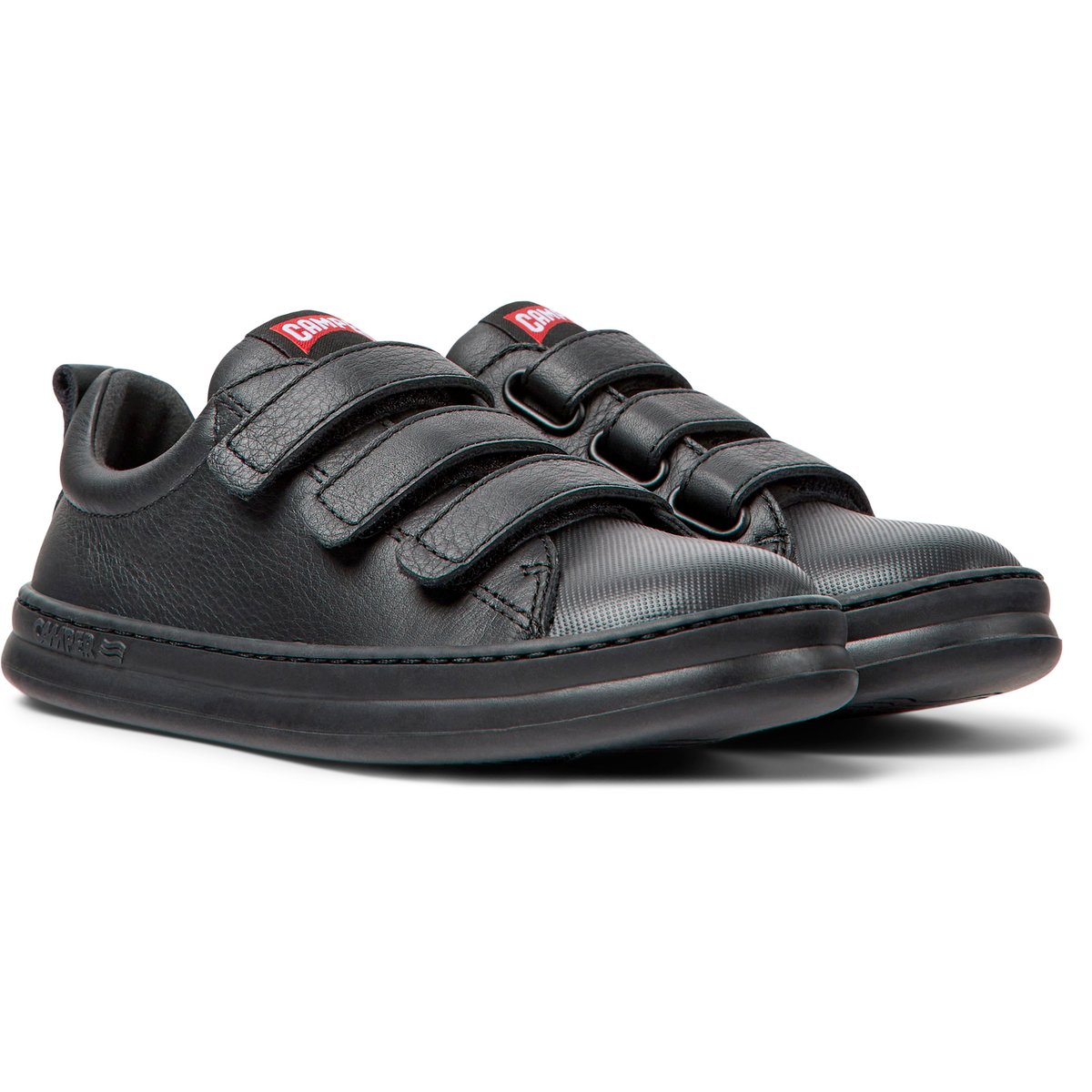 Sneaker Runner Four Cuir noir, CAMPER