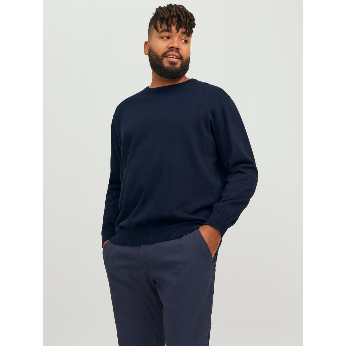 Pull En Maille navy blazer, JACK & JONES