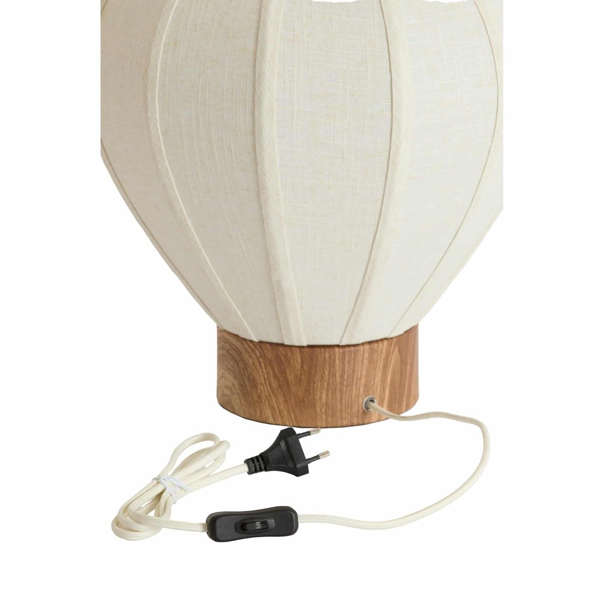 Lampe À Poser Métal KYZO naturel, LIGHT & LIVING