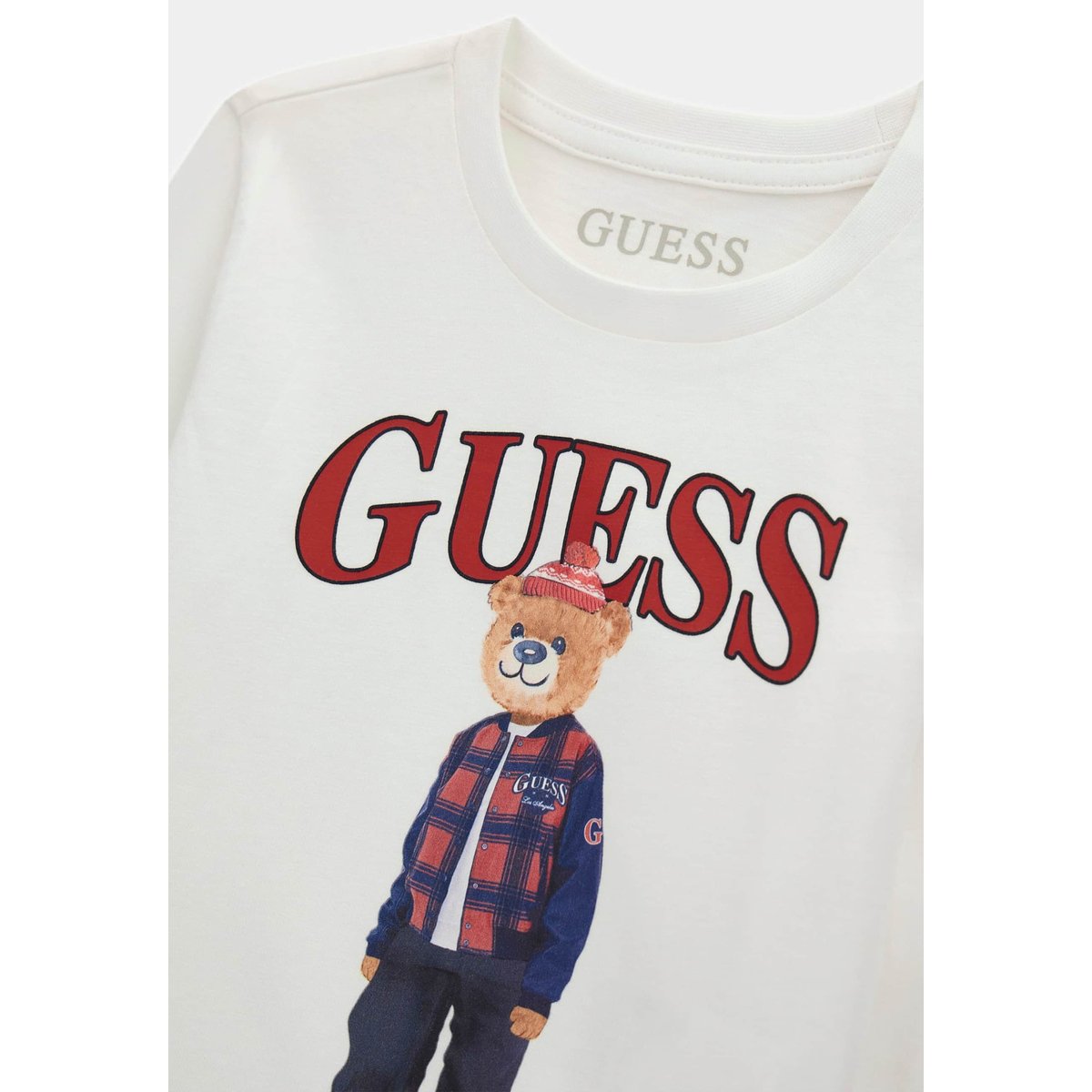T-Shirt Imprimé blanc, GUESS KIDS
