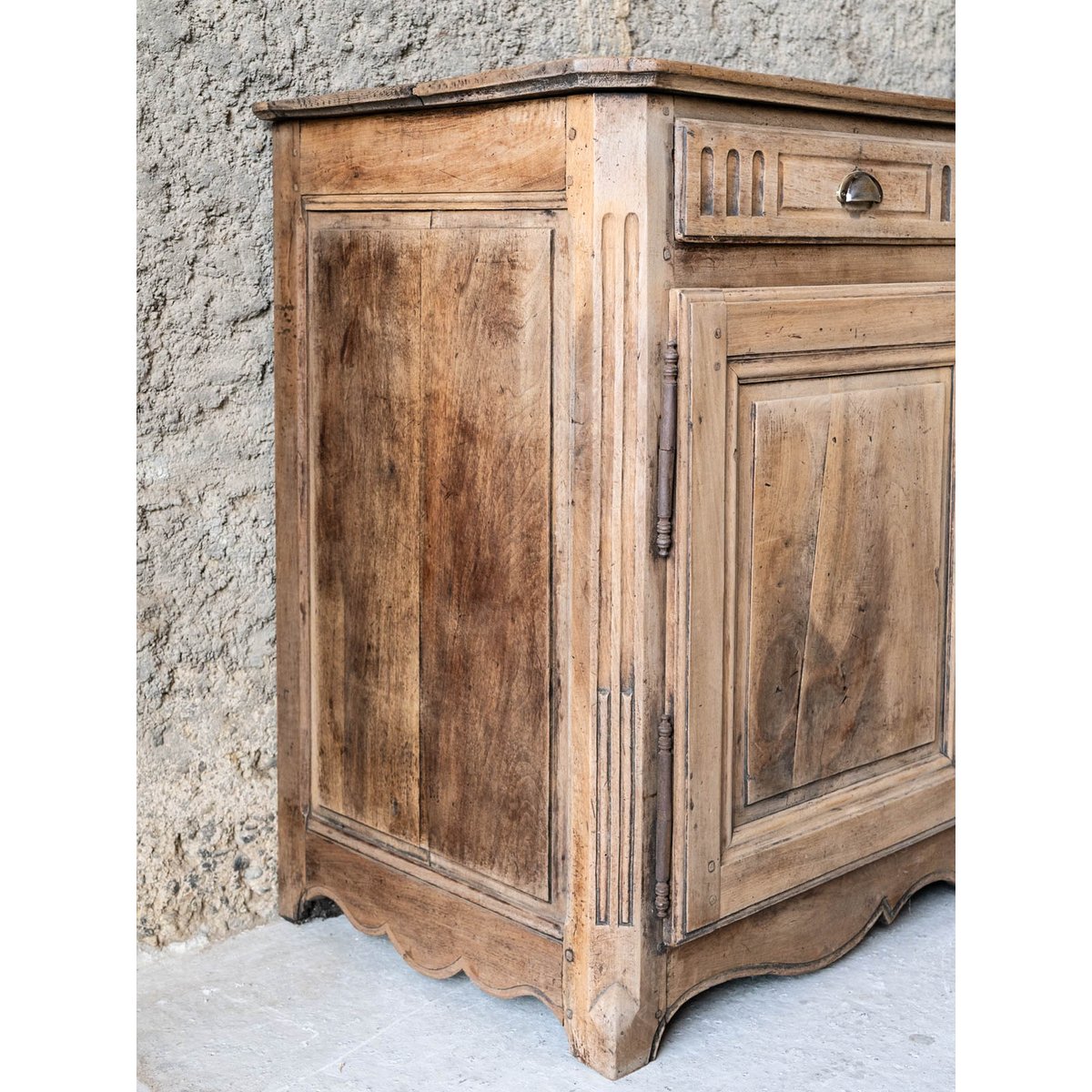 Buffet ancien en chêne massif Gilbert N°1872 - Bon état bois clair, DEBONGOUT