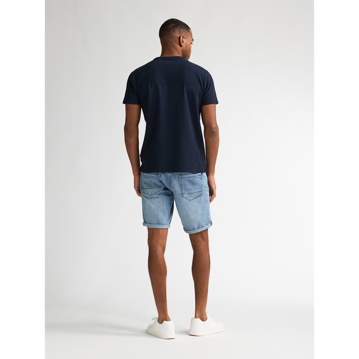 T-shirt en jersey orbita bleu navy blue, PETROL INDUSTRIES