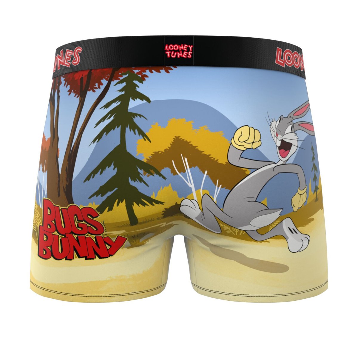 Lot De 3 Boxers Looney Tunes bleu/beige/marron/noir/rouge, FREEGUN