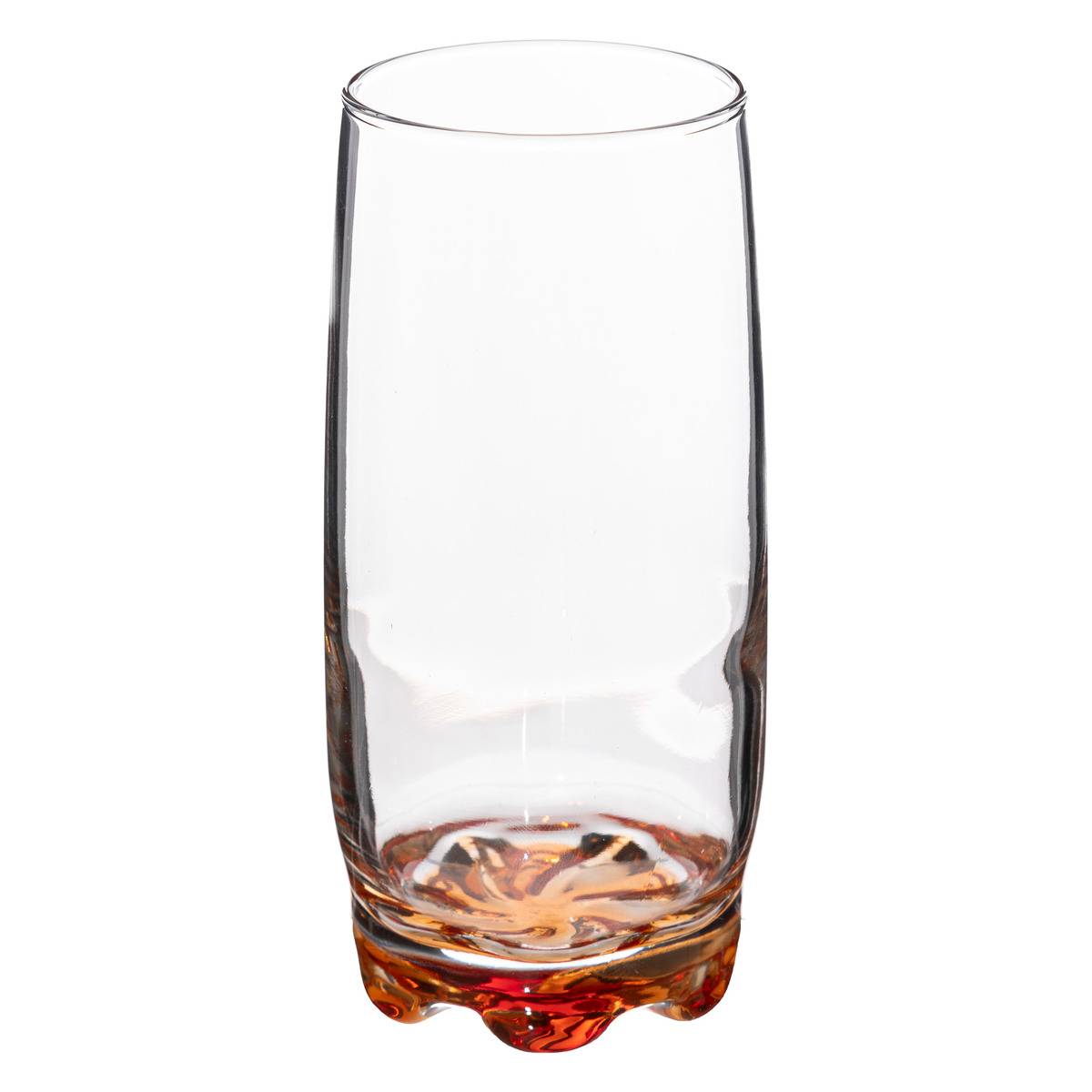 Lot de 6 verres hauts en verre TIN'EAU multicolore, SECRET DE GOURMET