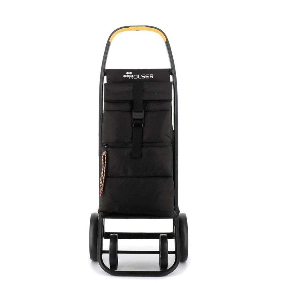 Chariot de course pliable 4 roues 8 PLUS ECOPEP noir, ROLSER
