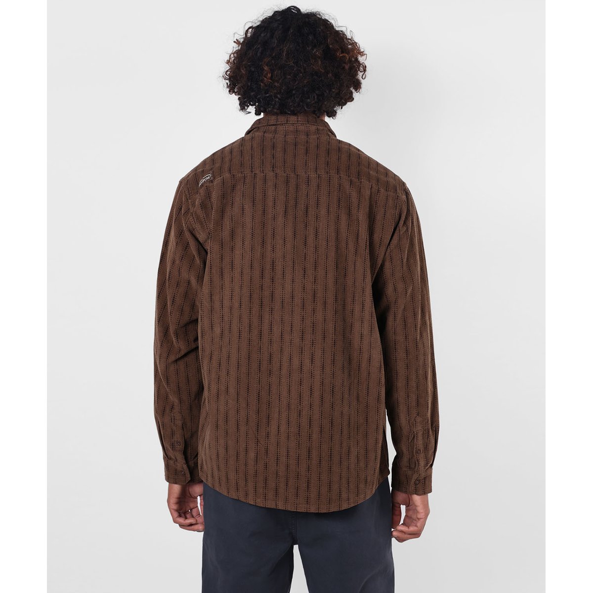 Chemise manches longues VERTRIDE deep brown, OXBOW