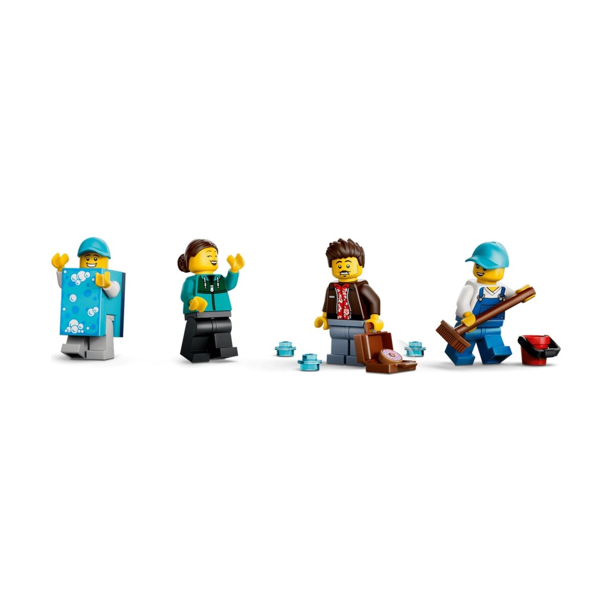 City La station de lavage automatique multicolore, LEGO