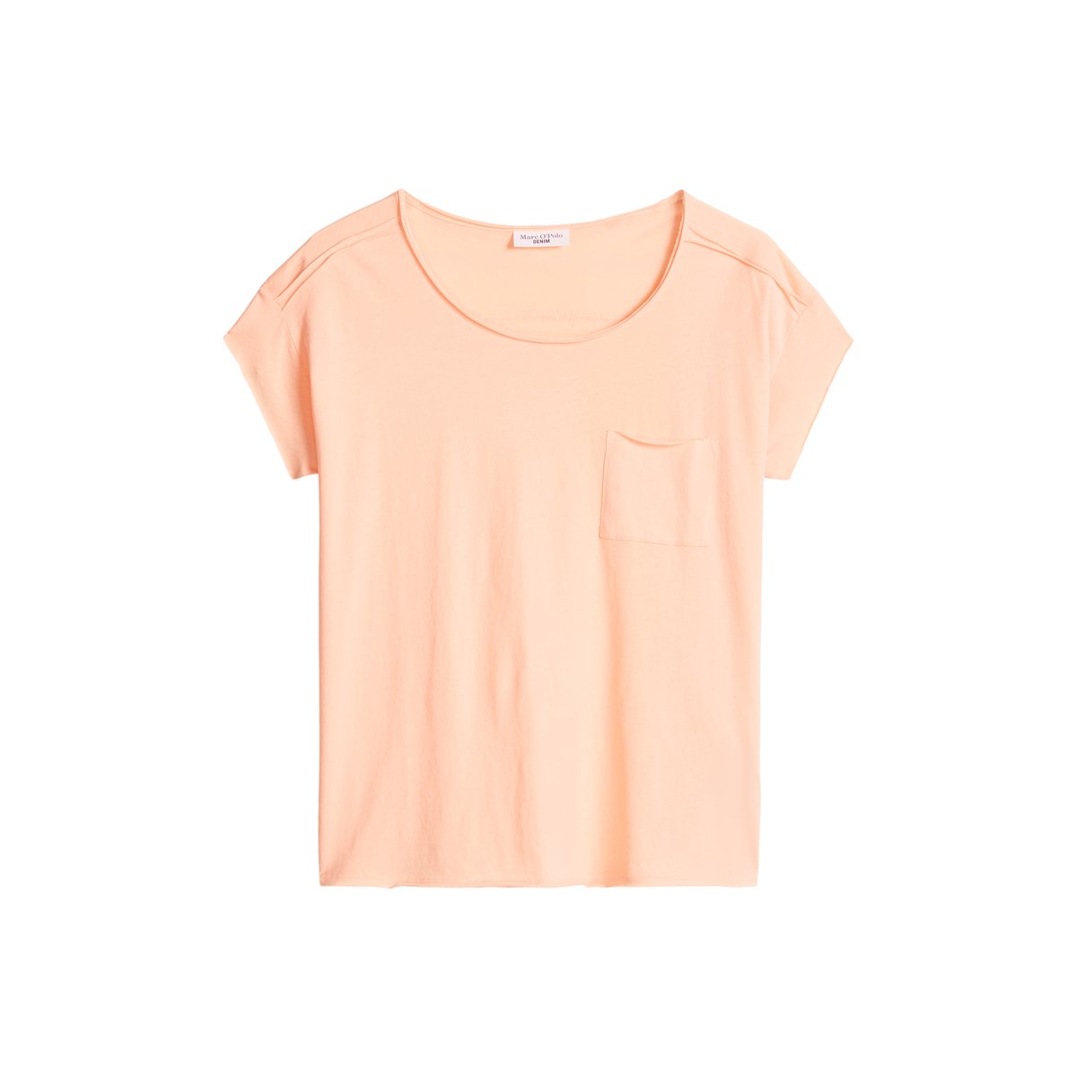 T-shirt ample en coton organique rose pale, MARC O’POLO DENIM