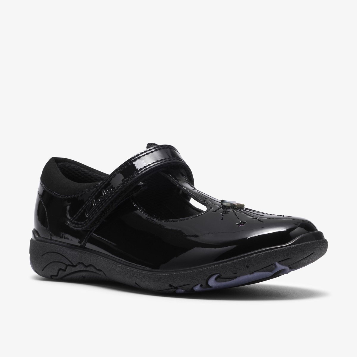 Derbies Brevet Ajustement Étroit RELDA MAGIC K noir, CLARKS