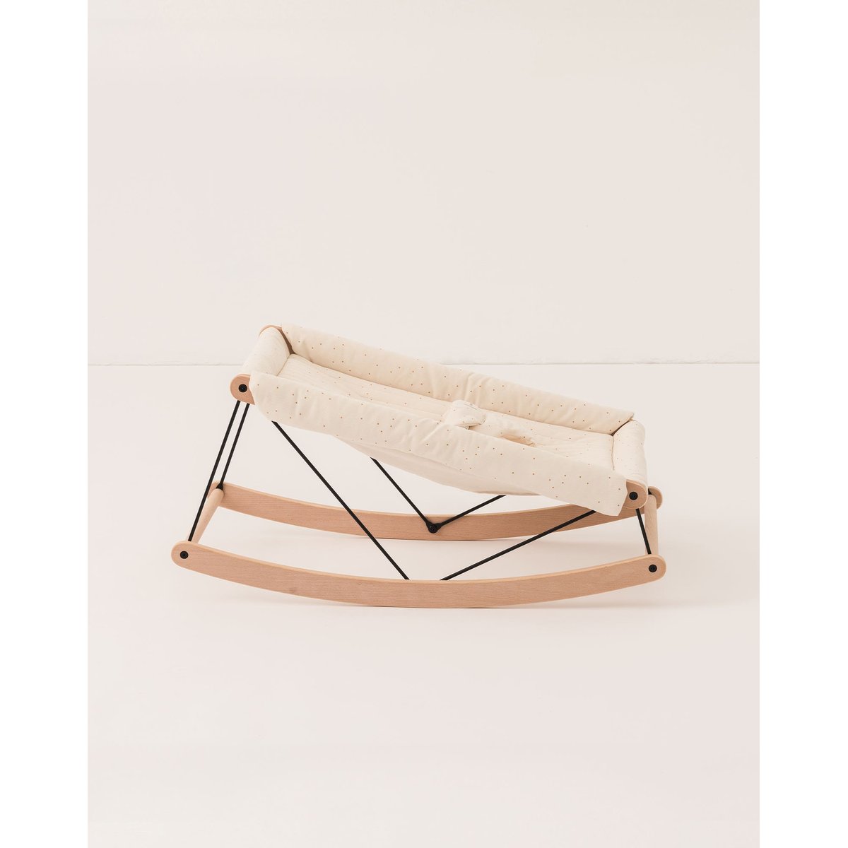 Transat bébé PLAYGROUND pois miel naturel, NOBODINOZ
