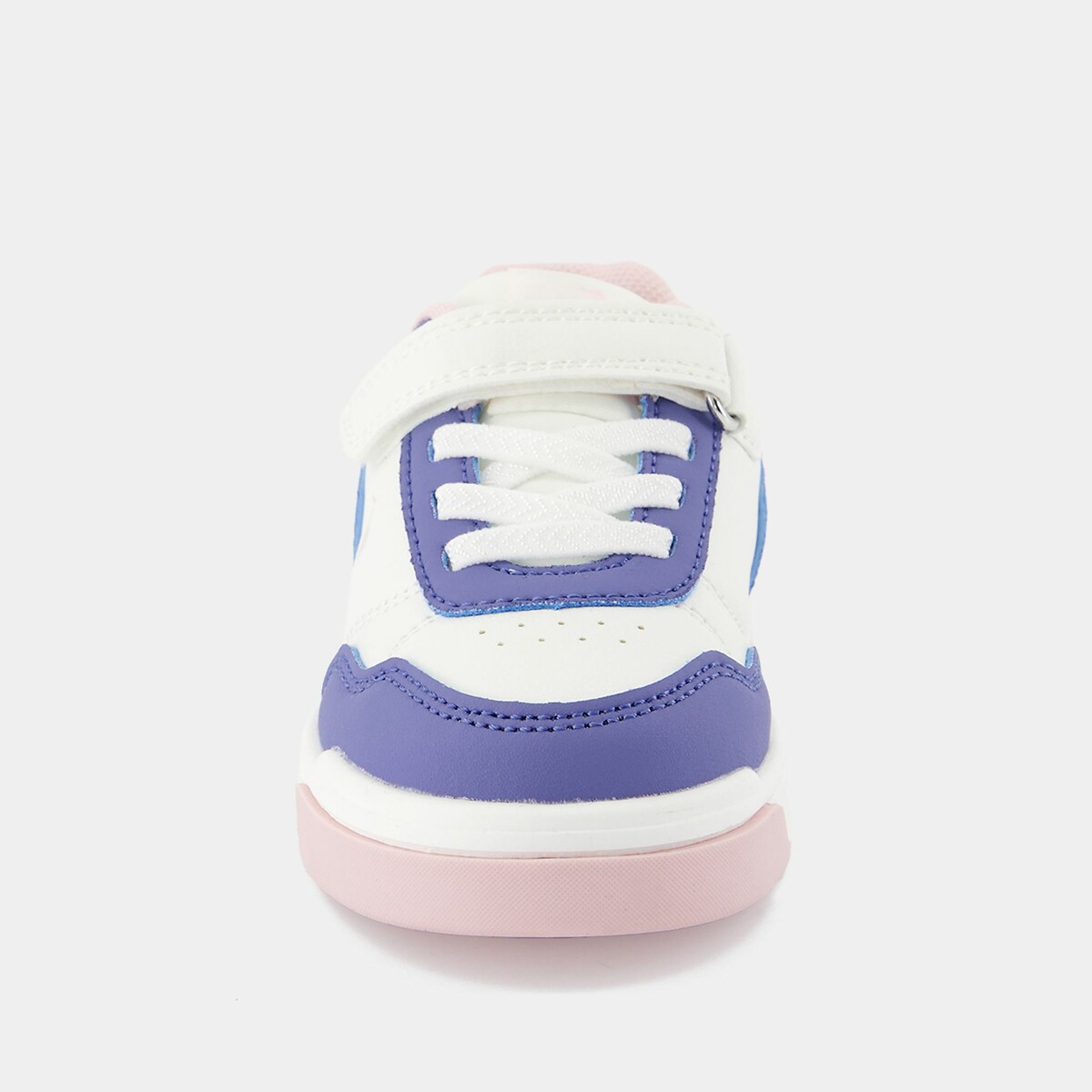 Baskets Court Breaker blanc/violet/rose, LE COQ SPORTIF