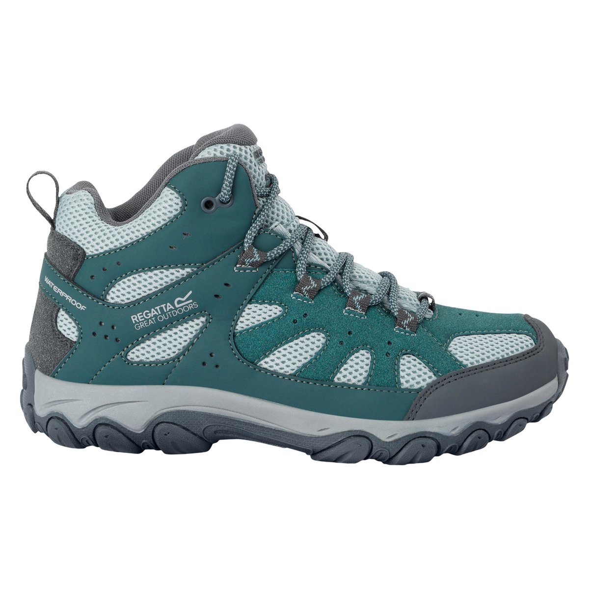 Chaussures montantes de marche EDGEPOINT vert, REGATTA