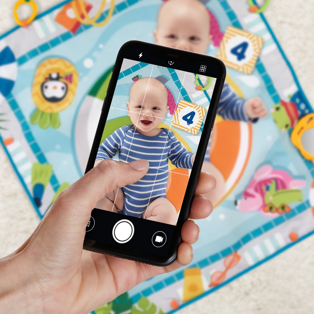 Fisher-price - Tapis D’activités Amusant - Tapis D’éveil Pour Bébé - Dès La Naissance multicolore, FISHER PRICE
