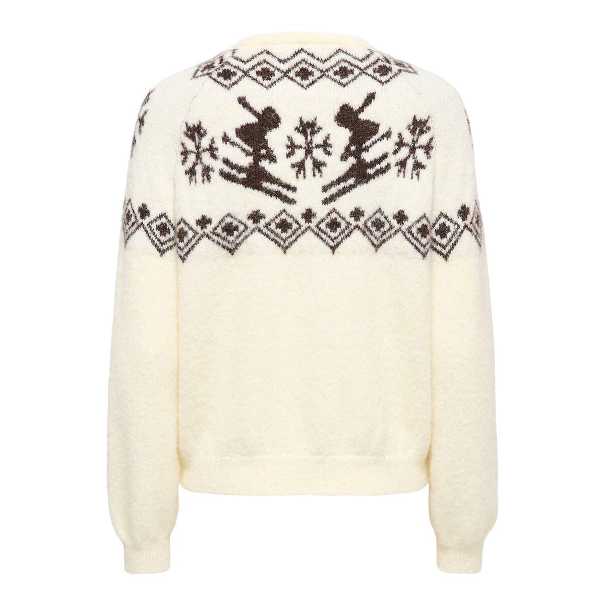 Maglione di Natale ecru , ONLY