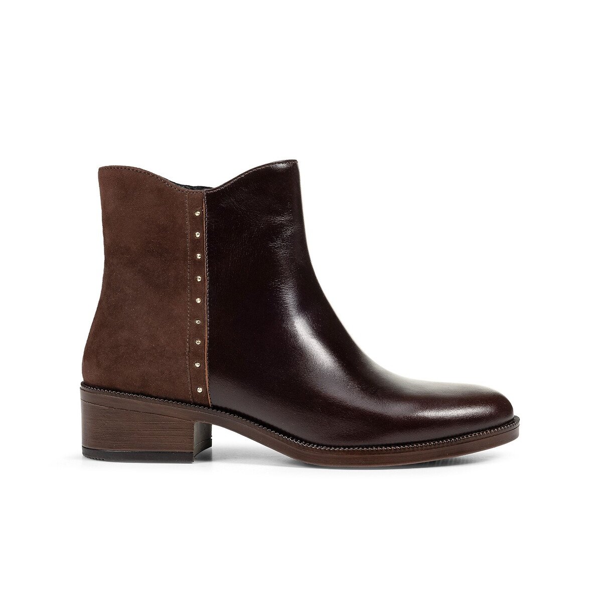 Botines de piel CAMEXIA marrón oscuro, GEOX