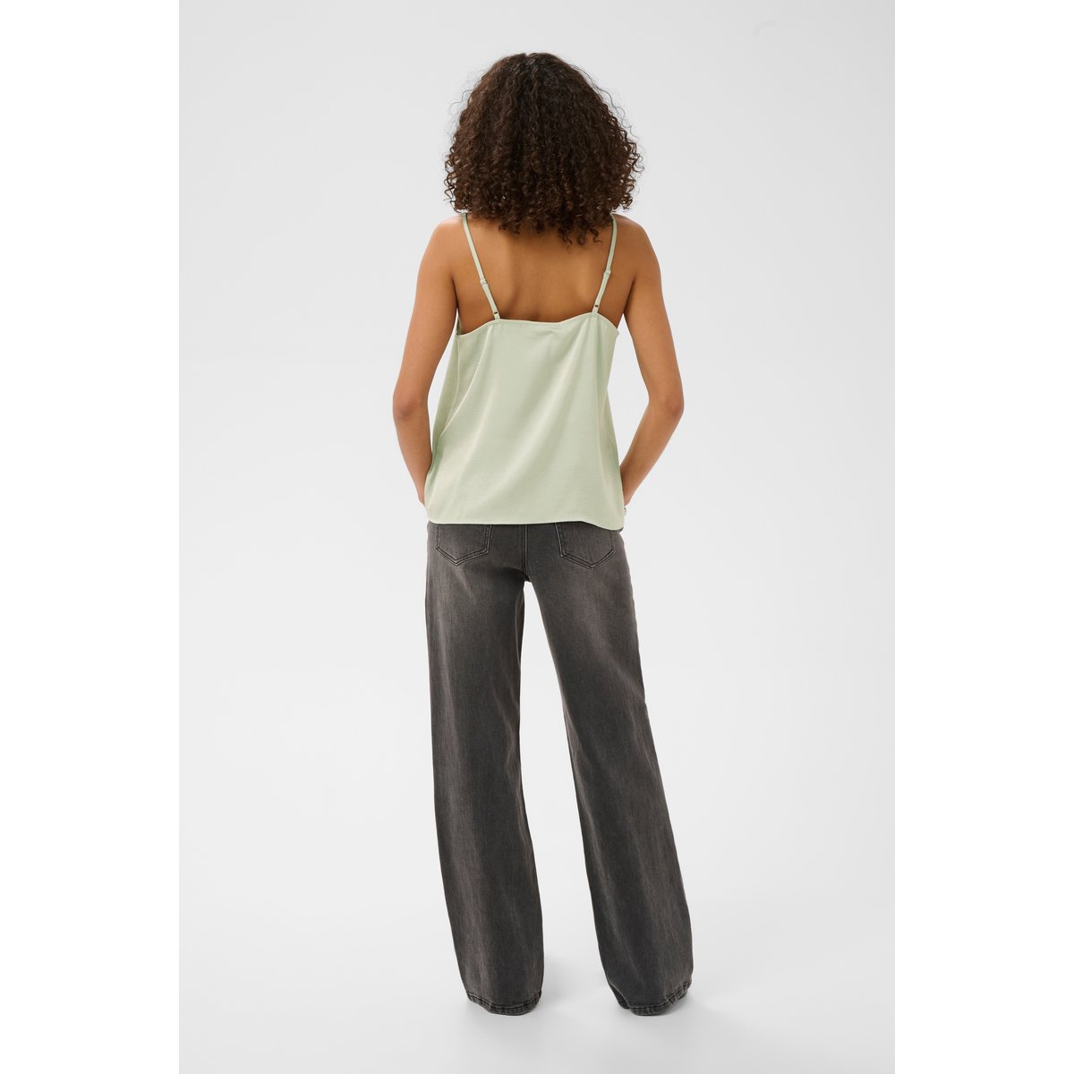 Blouse sans manches vert desert sage cc, KAFFE