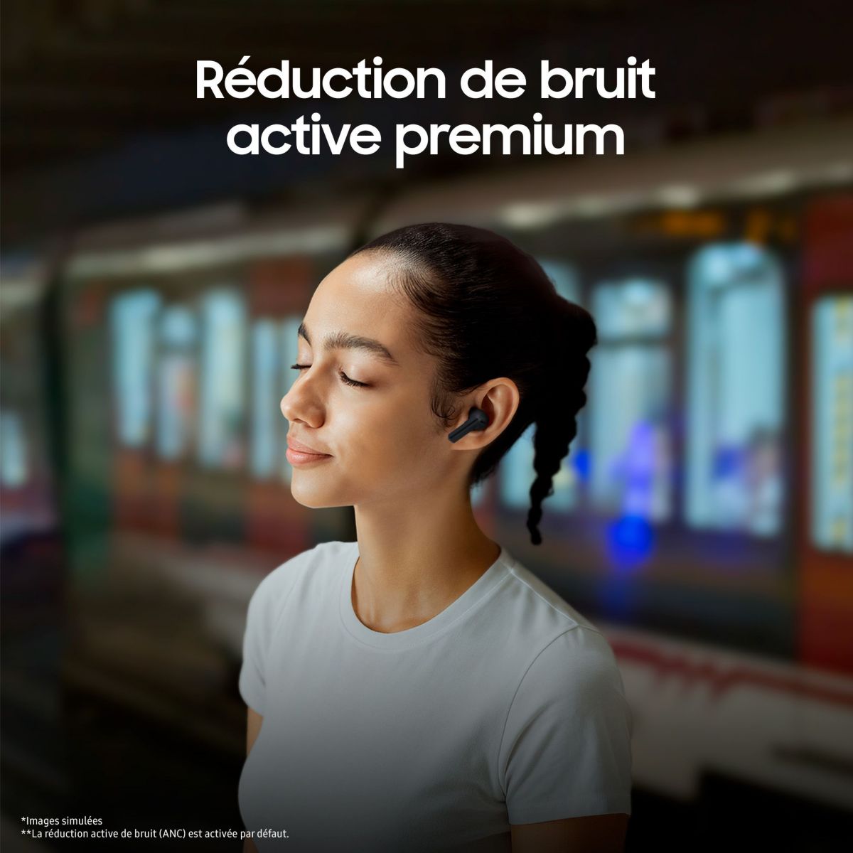 Ecouteurs Galaxy Buds3 FE Noir noir, SAMSUNG